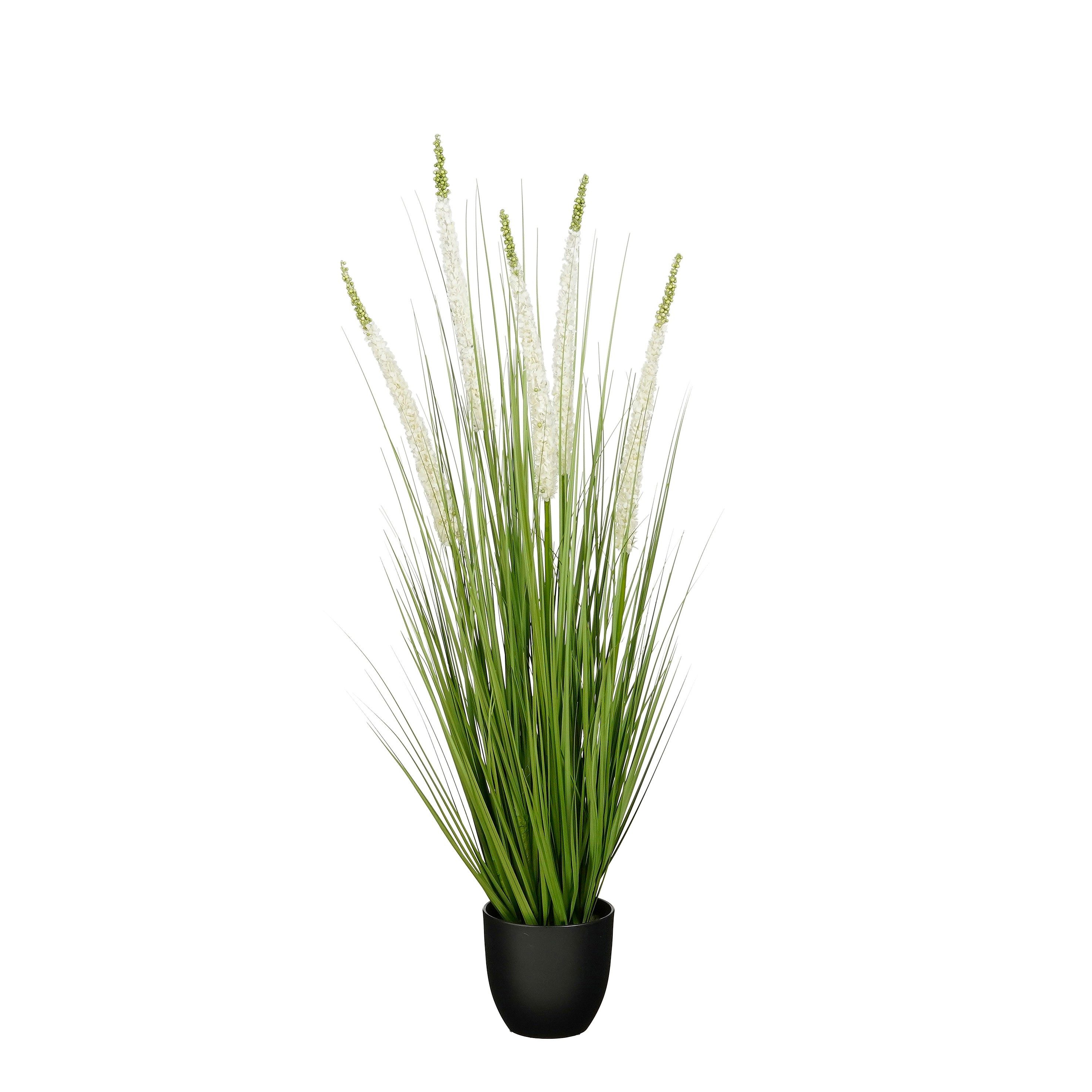 Kunstpflanze Mica Decorations Eremurus – H110 x Ø35 cm – Grün, Weiß, Mica Decorations, Höhe 110 cm
