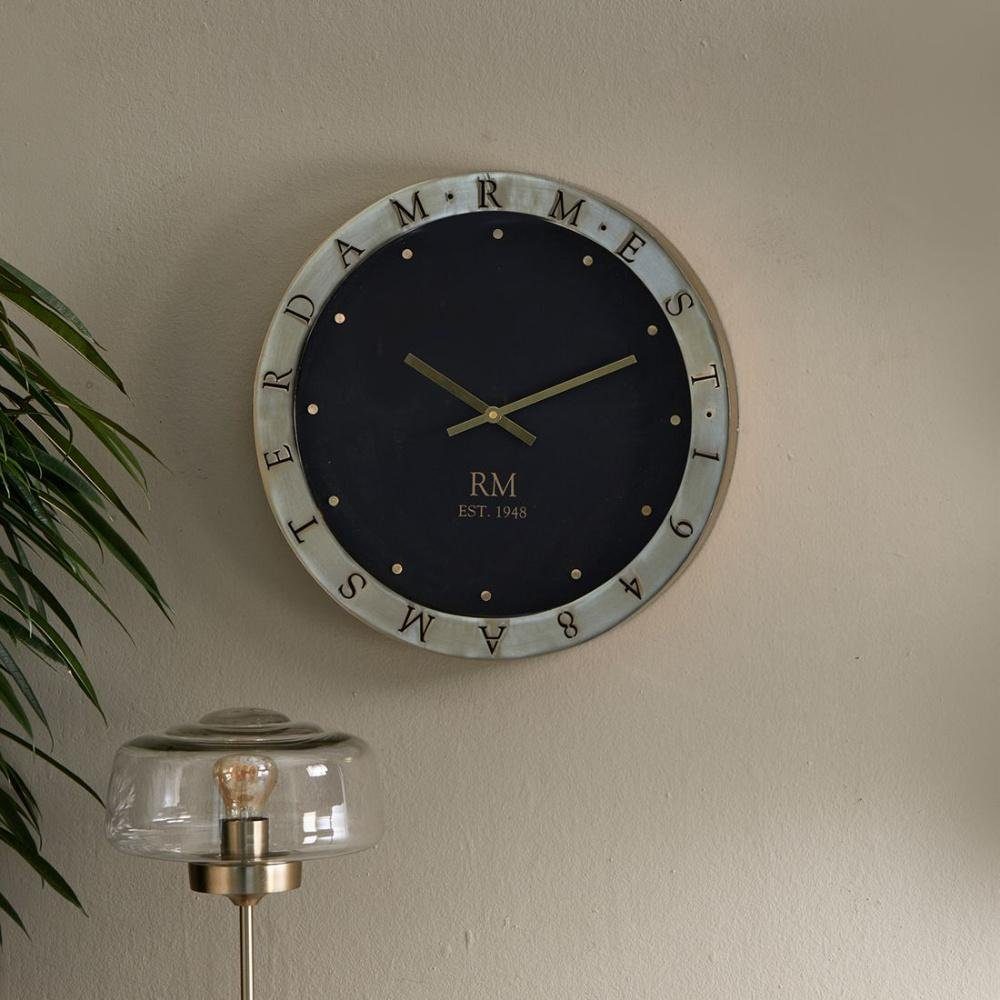 Uhr L´Hirondelle RM Rivièra Wanduhr Gold (45cm) Maison