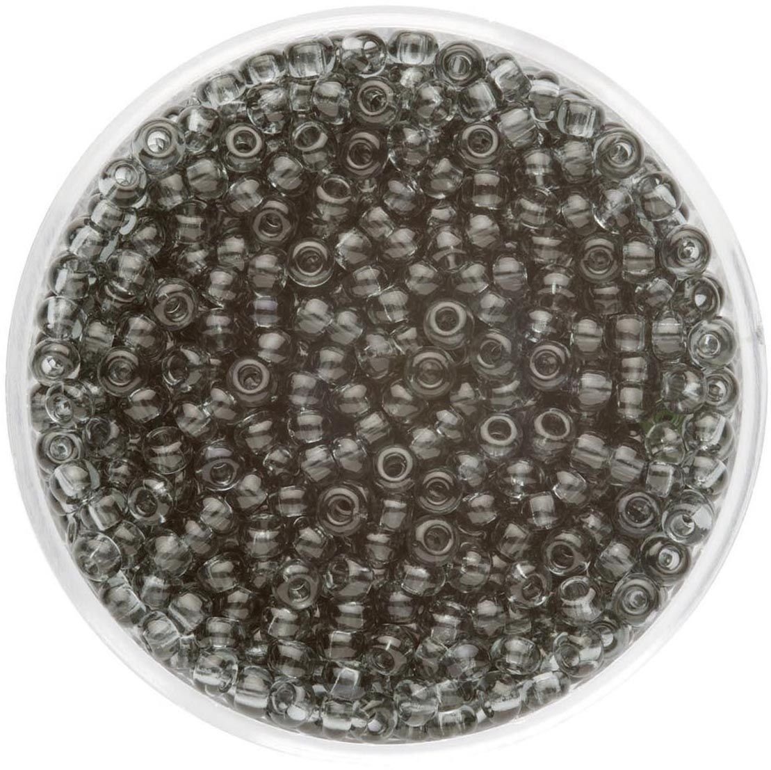 Thumbnail - Glorex Dekoband Glorex Rocailles Perlen 2,6 mm 17 g grau