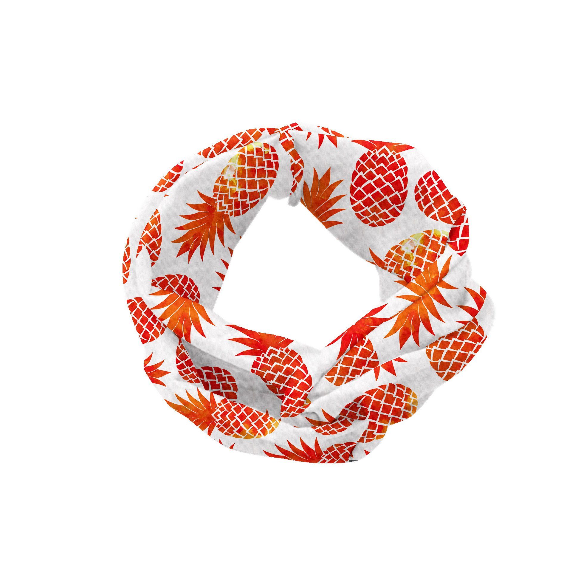 Abakuhaus Stirnband Elastisch Orange Exotic tropische accessories Angenehme alltags und Vintage