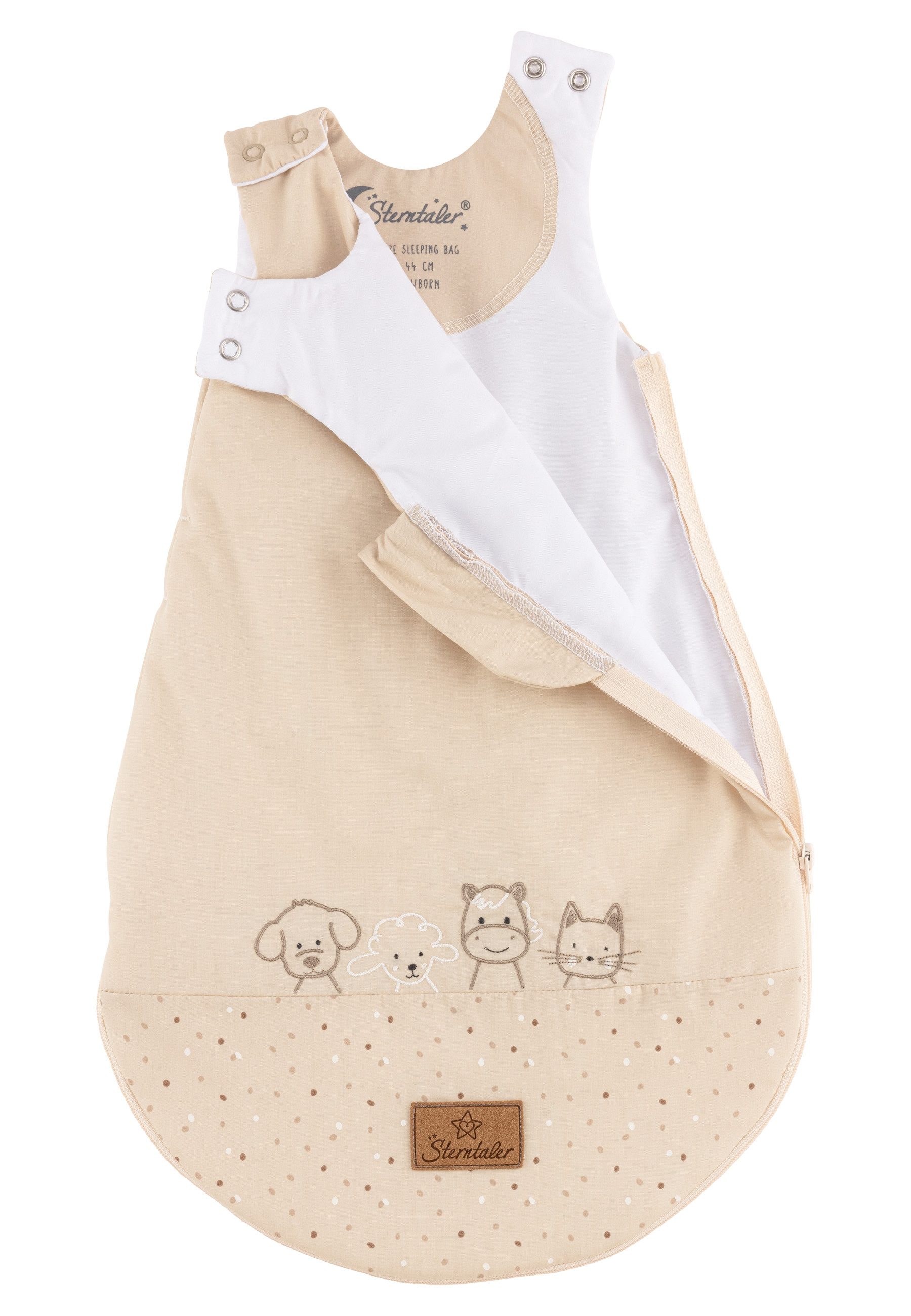 Sterntaler® Babyschlafsack Babyschlafsack 50/56 BAUERNHOF (1 tlg) – Bild 5 von 5