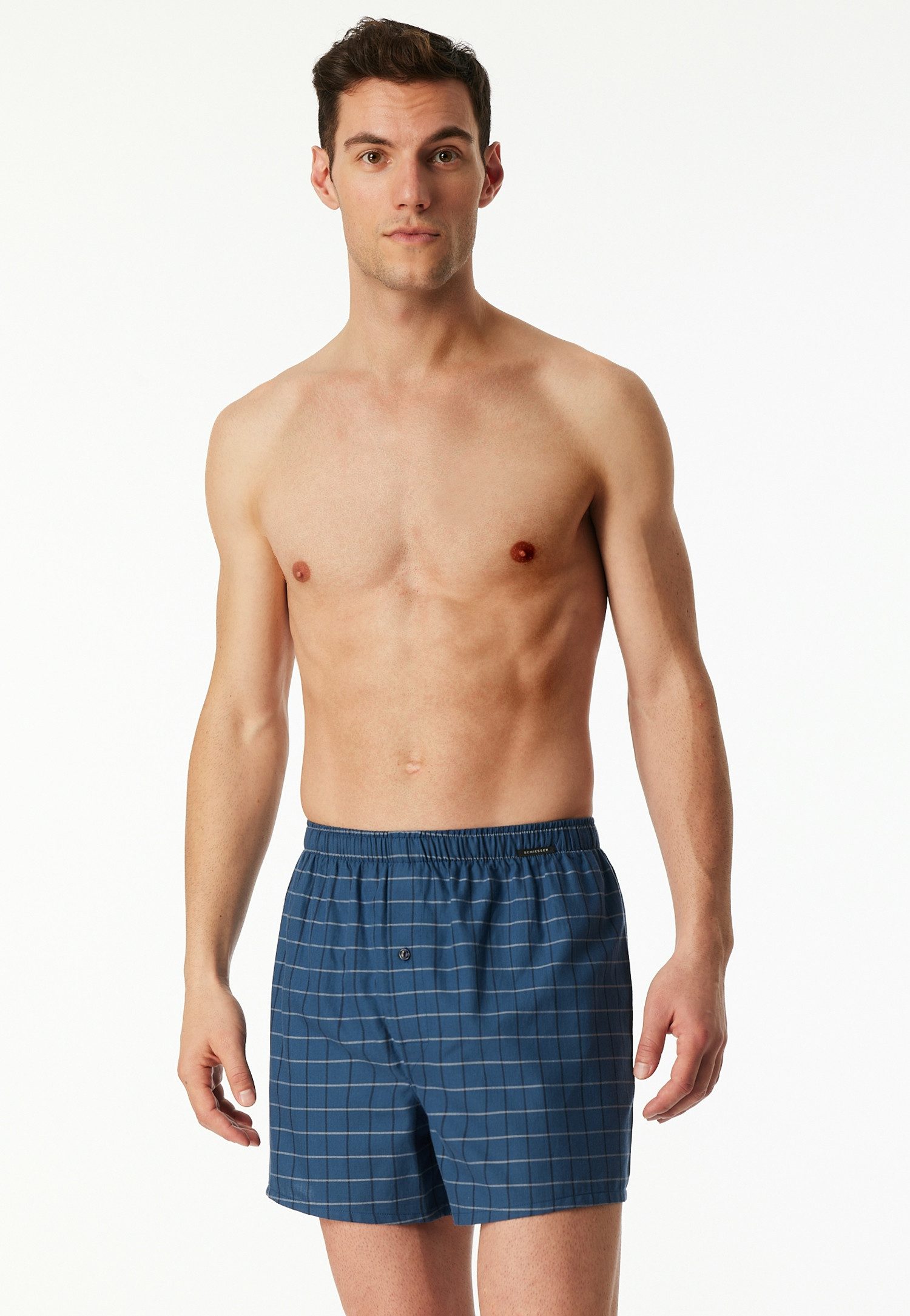 Schiesser Weiter Boxer Boxershorts Multipacks (2er Pack) mit Eingriff, Gumm günstig online kaufen