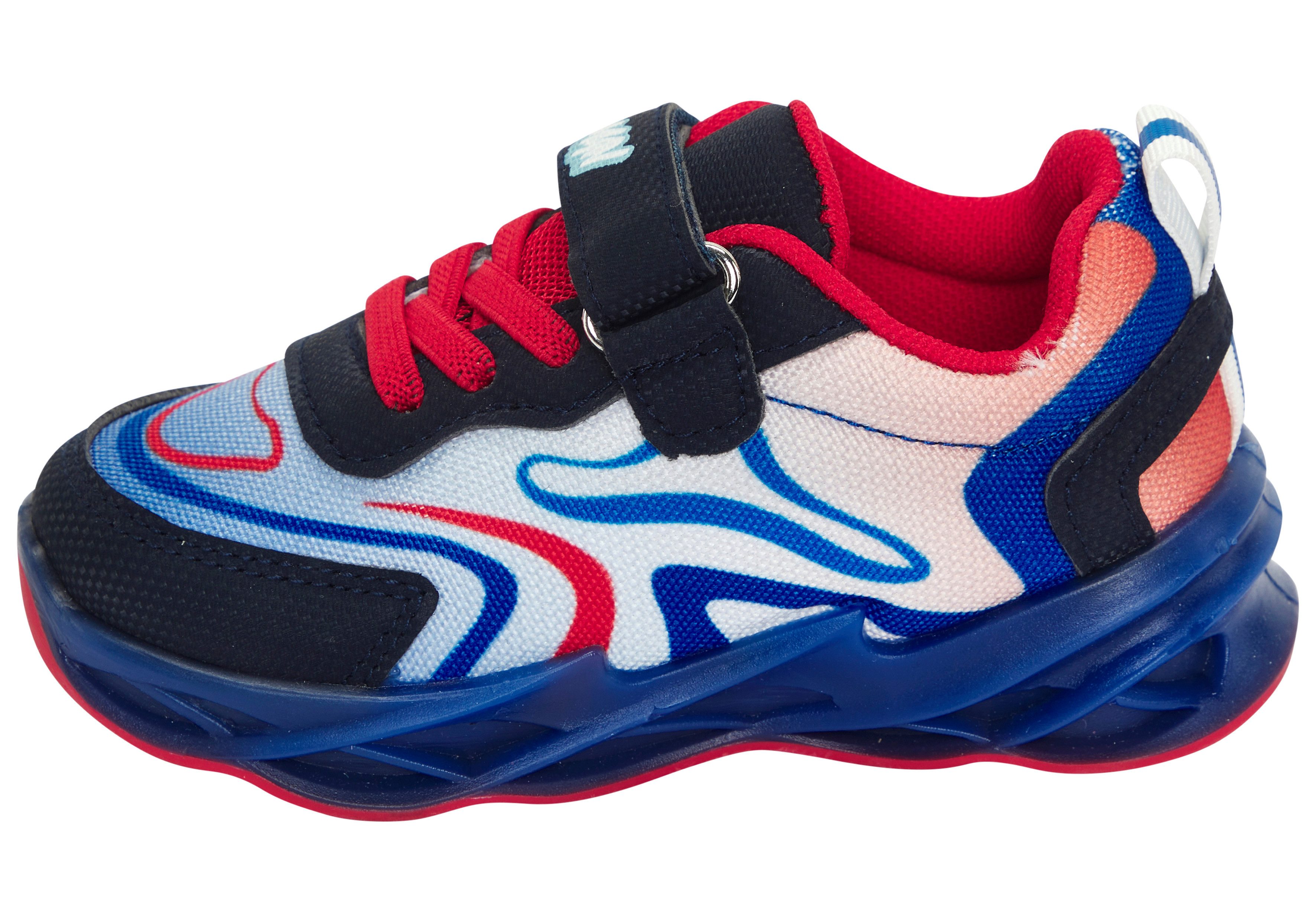 Disney SPIDERMAN Sneaker mit cooler Blinkfunktion
