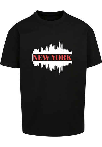 Merchcode T-Shirt Merchcode Herren New York X Heavy Oversize Tee-BY102 (1-tlg)