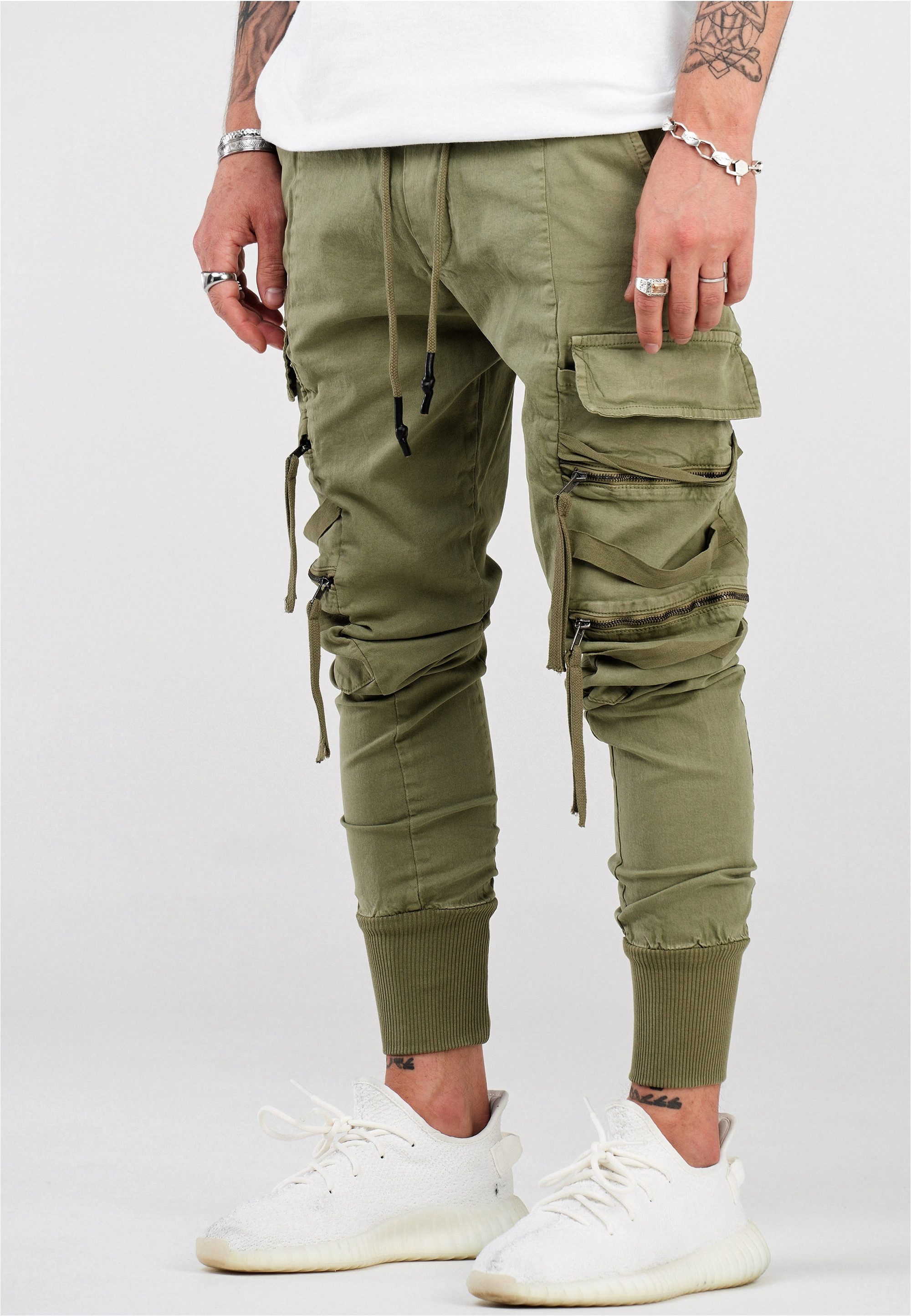 2Y Premium Cargohose B5194 mit elastischem günstig online kaufen