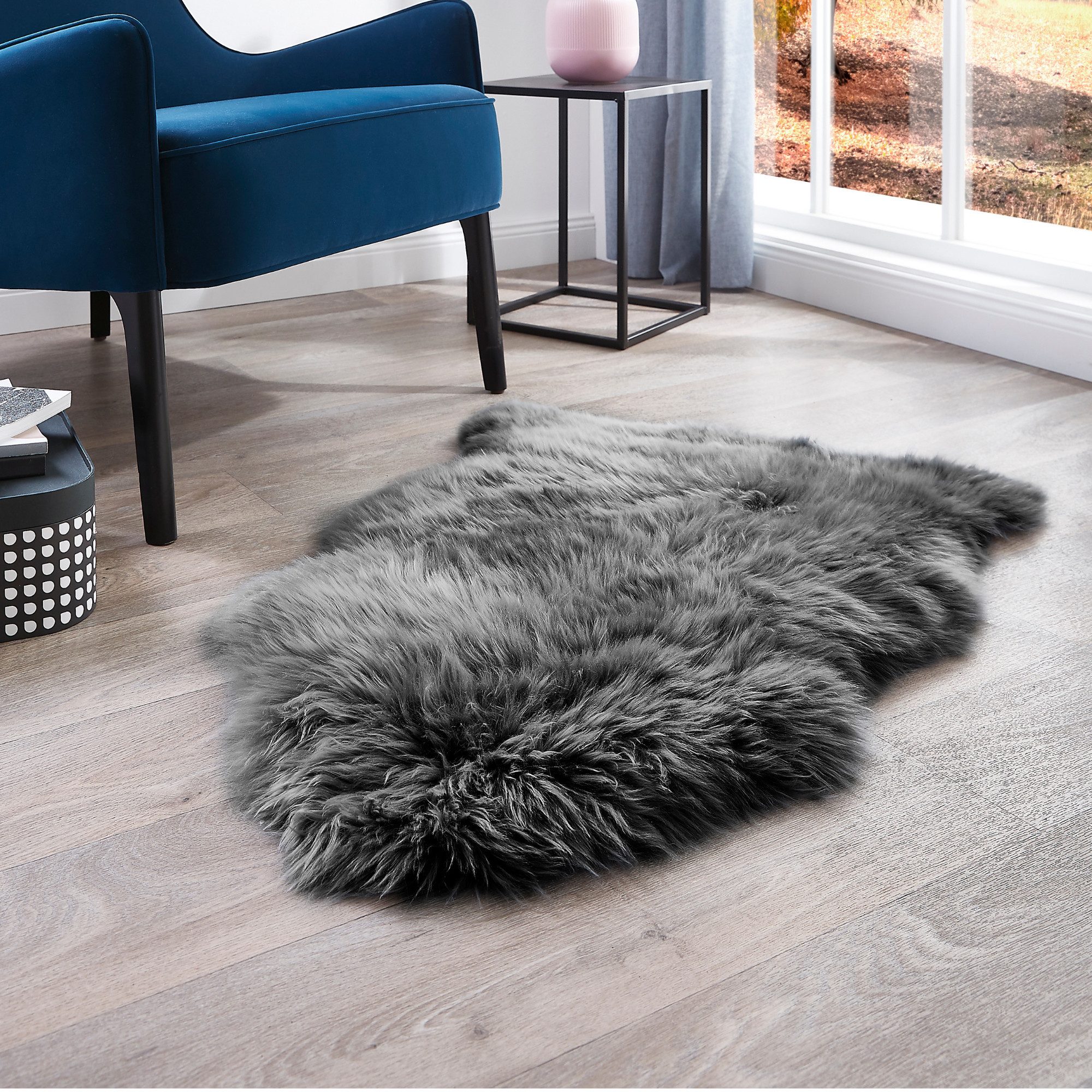 LUXOR living Fellteppich Schaffell Namika, fellförmig, Höhe: 50 mm, echtes Lammfell, weich & flauschig, große Farbauswahl, in 2 Größen – Bild 2 von 5