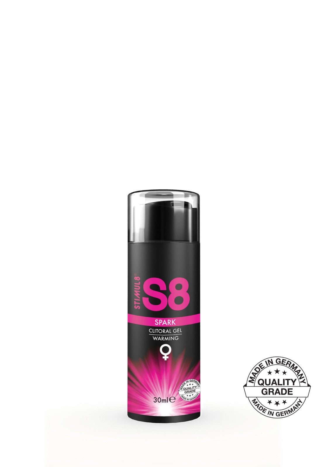 Stimulationsgel 30 ml - Stimul8 S8 - S8 Spark Clitoral Gel 30ml - -