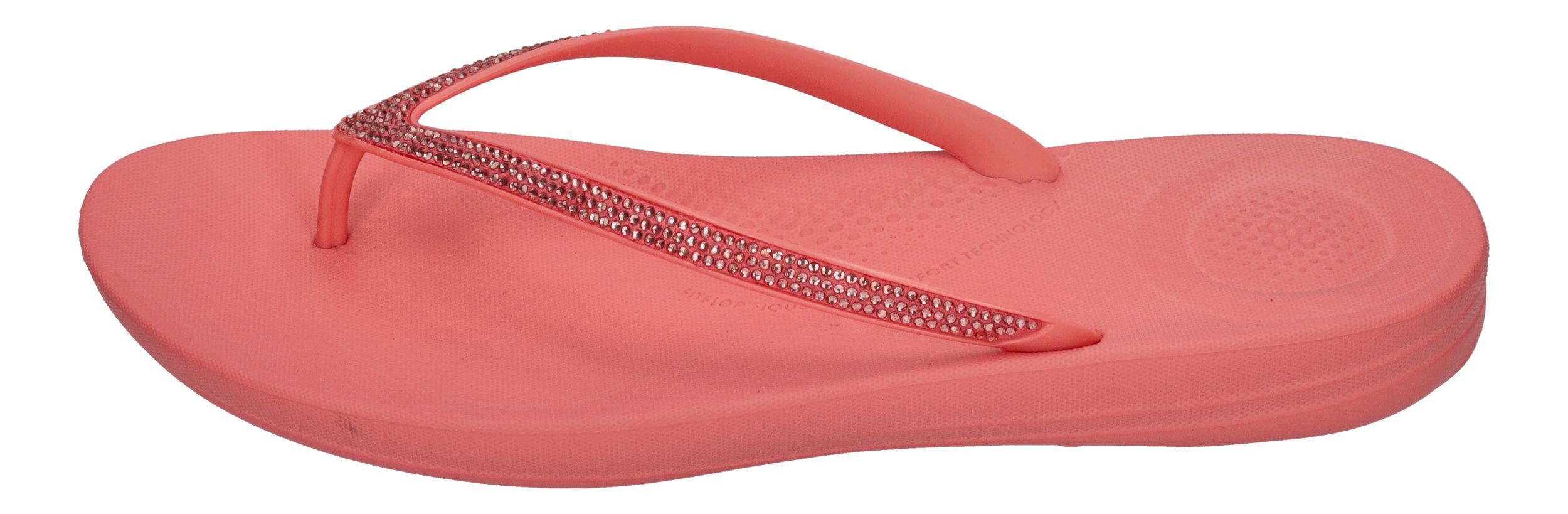 Fitflop IQUSHION SPARKLE Zehentrenner rosy coral günstig online kaufen