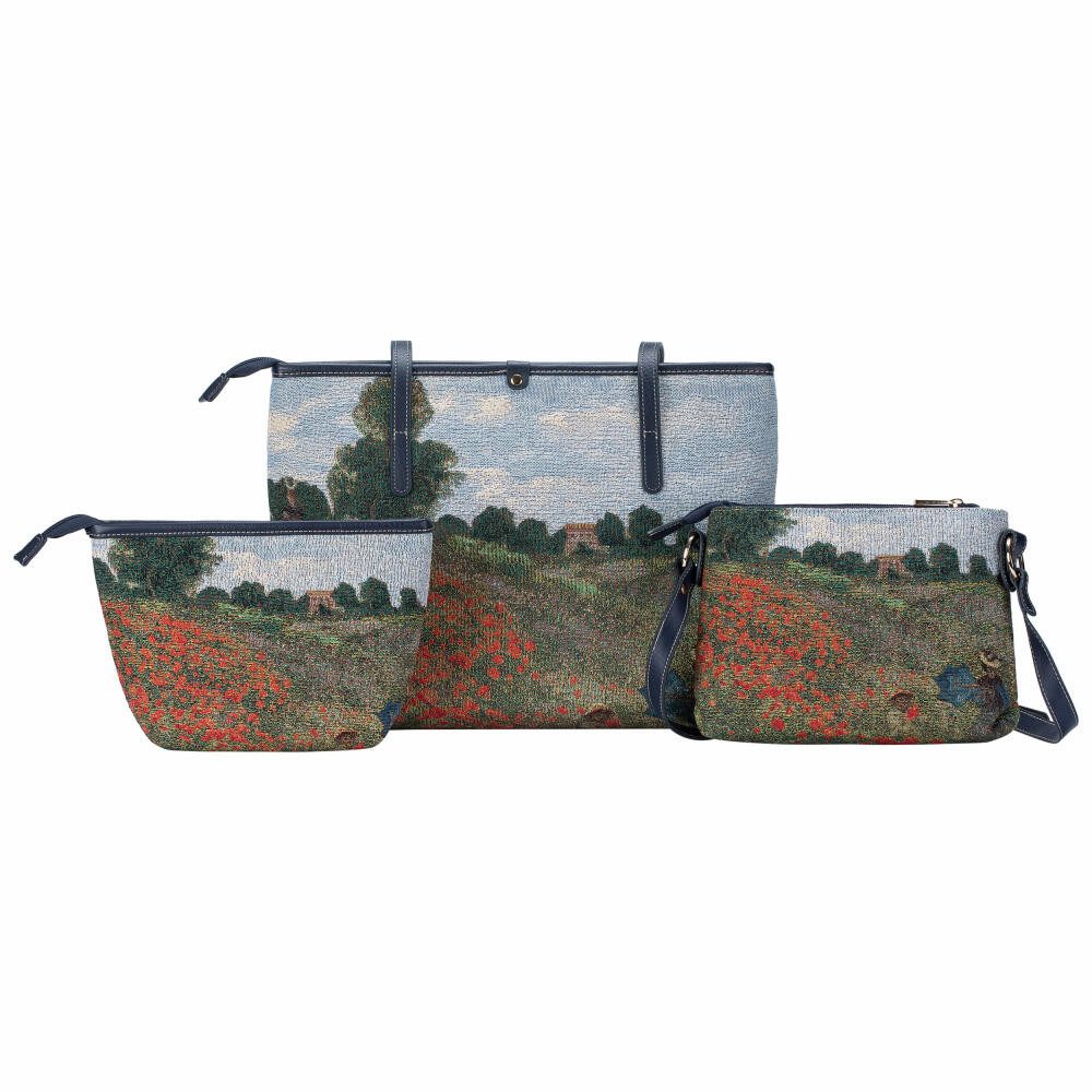 Goebel Schultertasche Claude Monet - Mohnfeld