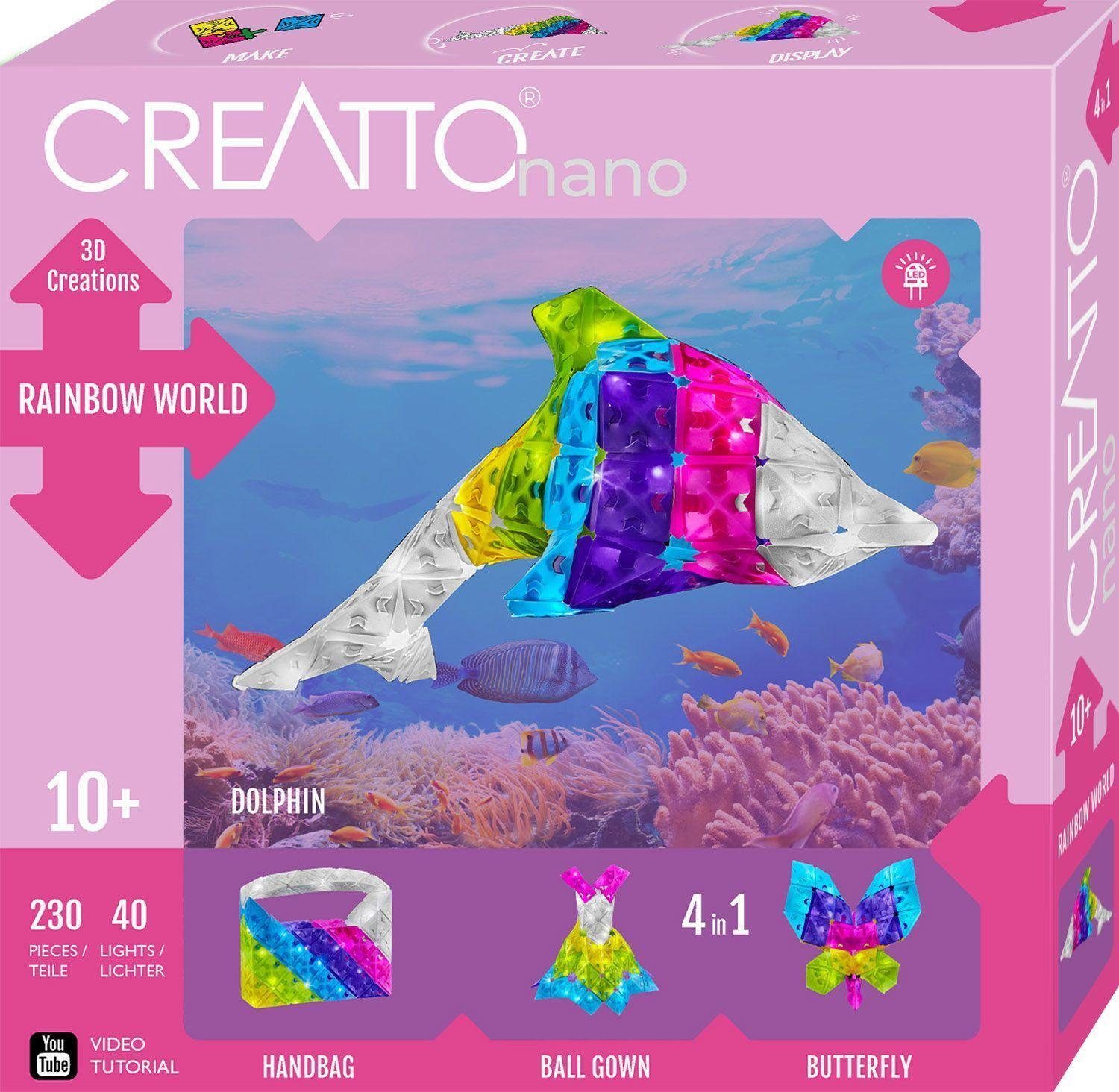 Creatto World, Regenbogen Puzzle Rainbow / Kosmos Puzzleteile