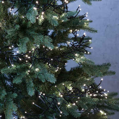MARELIDA LED-Lichterkette Büschel Cluster 1512 LED 13,5m Timer Außen Weihnachtsbeleuchtung, 1512-flammig