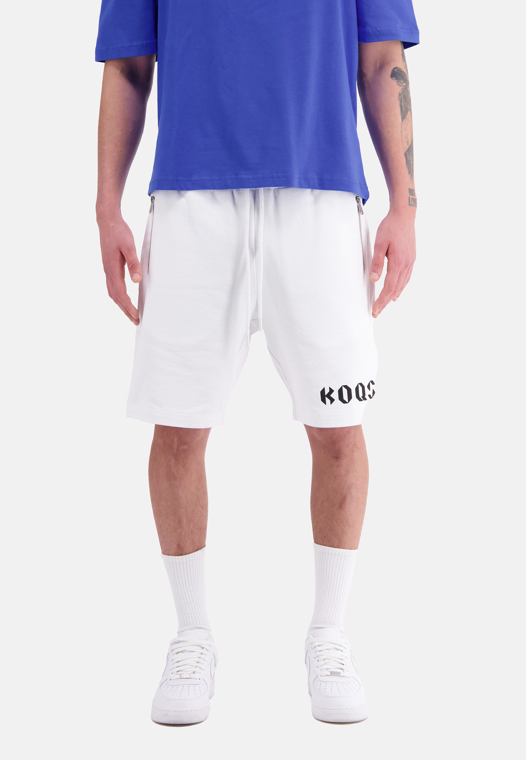 KOQS Sweatshorts Zip