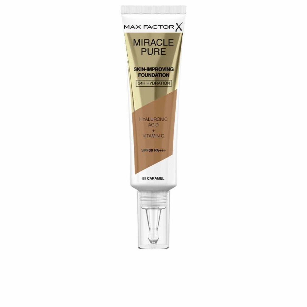 MAX FACTOR Foundation Foundation Miracle Pure 85 Caramel, LSF 30, 30 ml