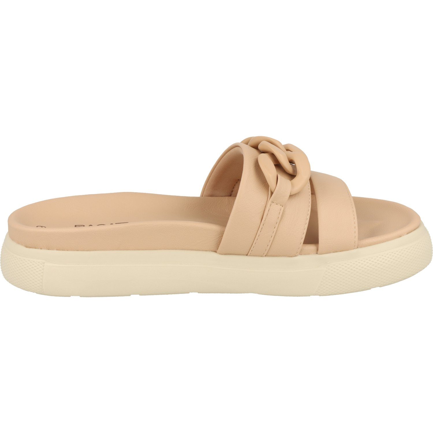 BAGATT Beige Schuhe Damen Slides Pantolette D31A7590500 modische Pantolette