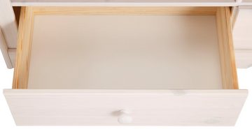 Home affaire Lowboard Pöhl, 120 cm breit, aus massiver Kiefer