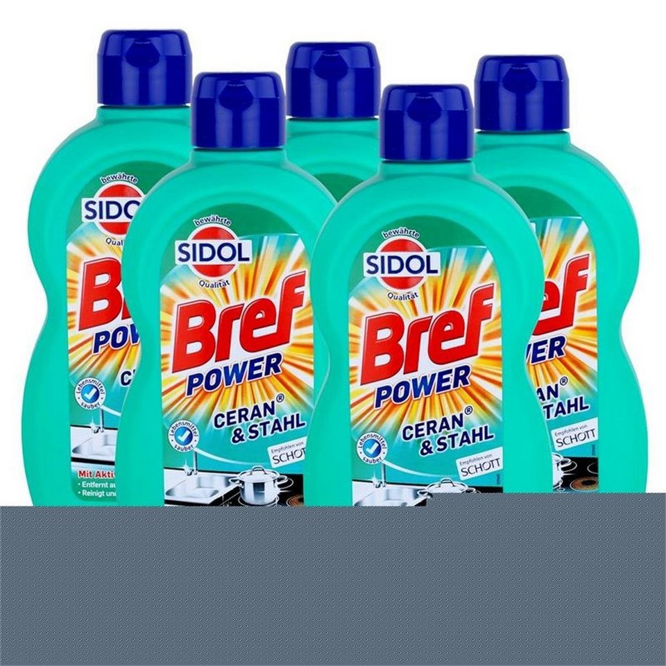 Sidol Sidol Ceran & Stahl Reiniger 500 ml - Entfernt auch Eingebranntes ...