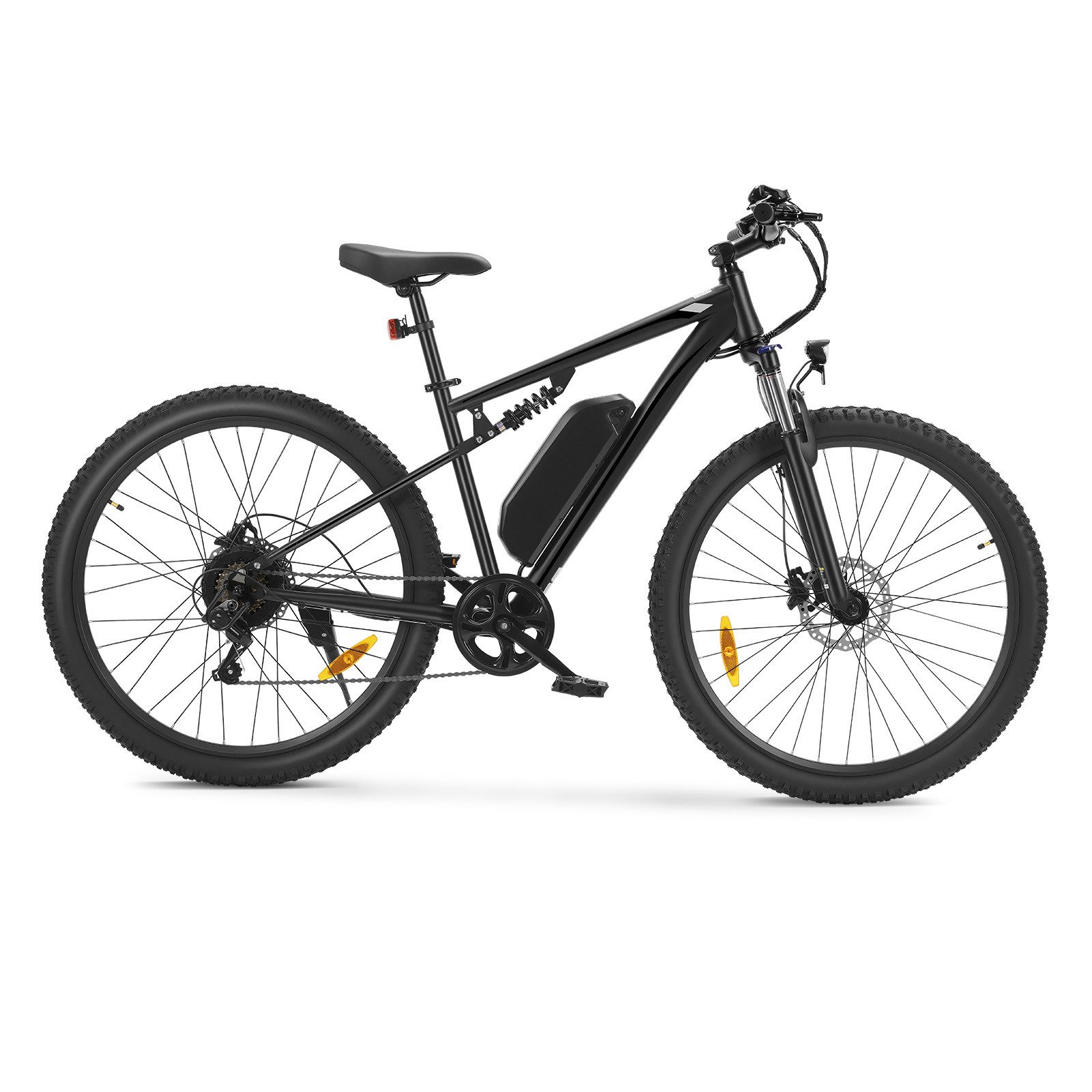 Touroll E-Bike Trekkingrad U3 Pro, 7 Gang, Heckmotor, 720 Wh, Shimano 7-Gang, StVZO-Beleuchtung, herausnehmbarer Akku