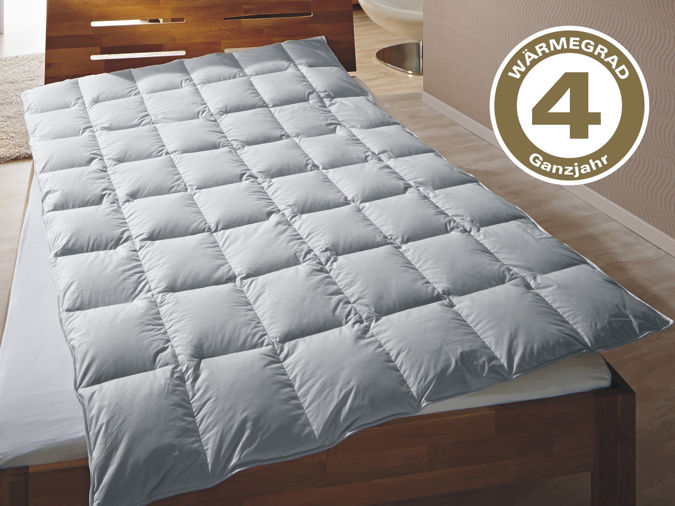 TraumDaune Daunenbettdecke Typ EIDER Premium Ganzjahresdecke (Wörmegrad 4), günstig online kaufen