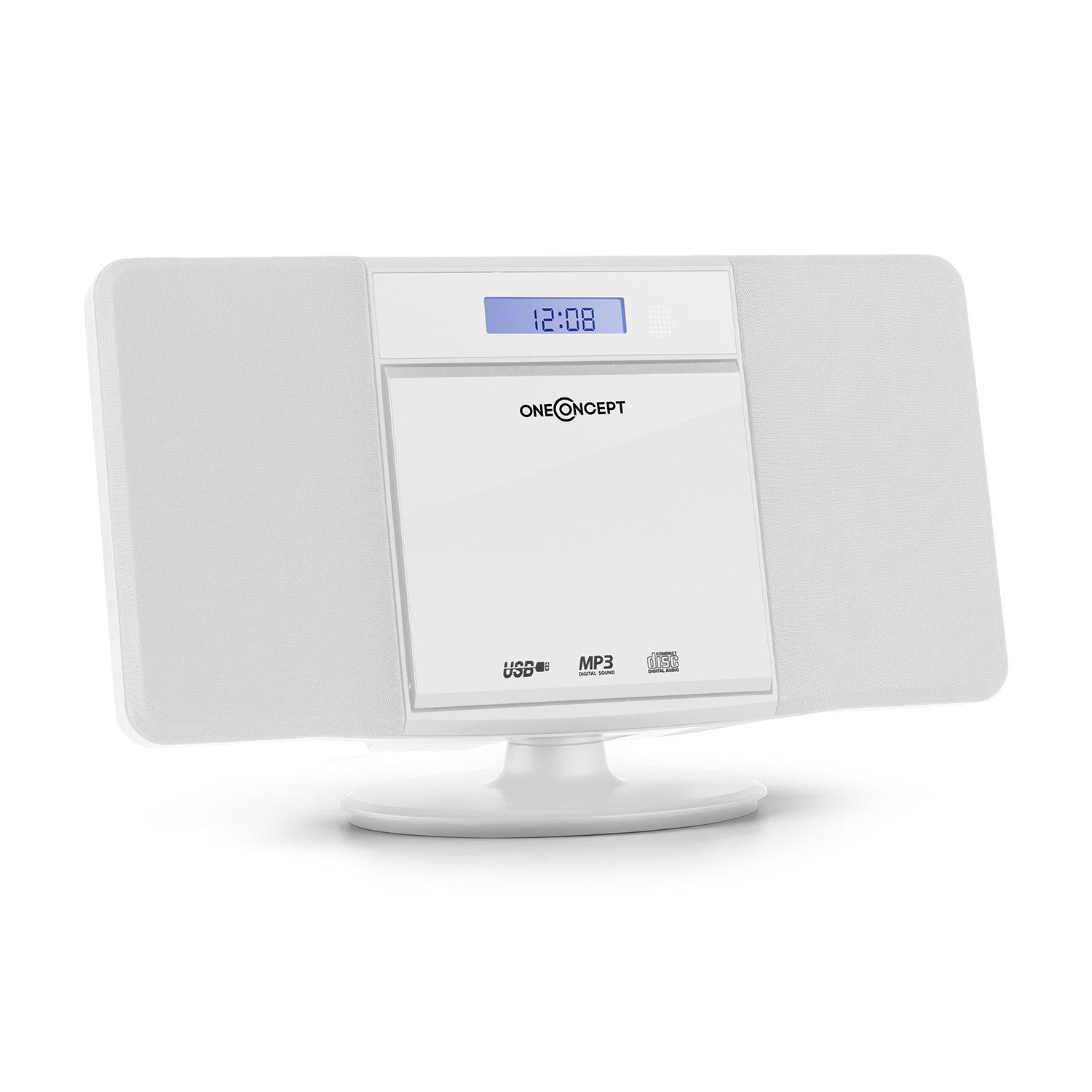 ONECONCEPT V-13 BT Stereoanlage (UKW-Radio, HiFi Vertikal CD Player UKW Radio Стереосистемы MP3 USB)