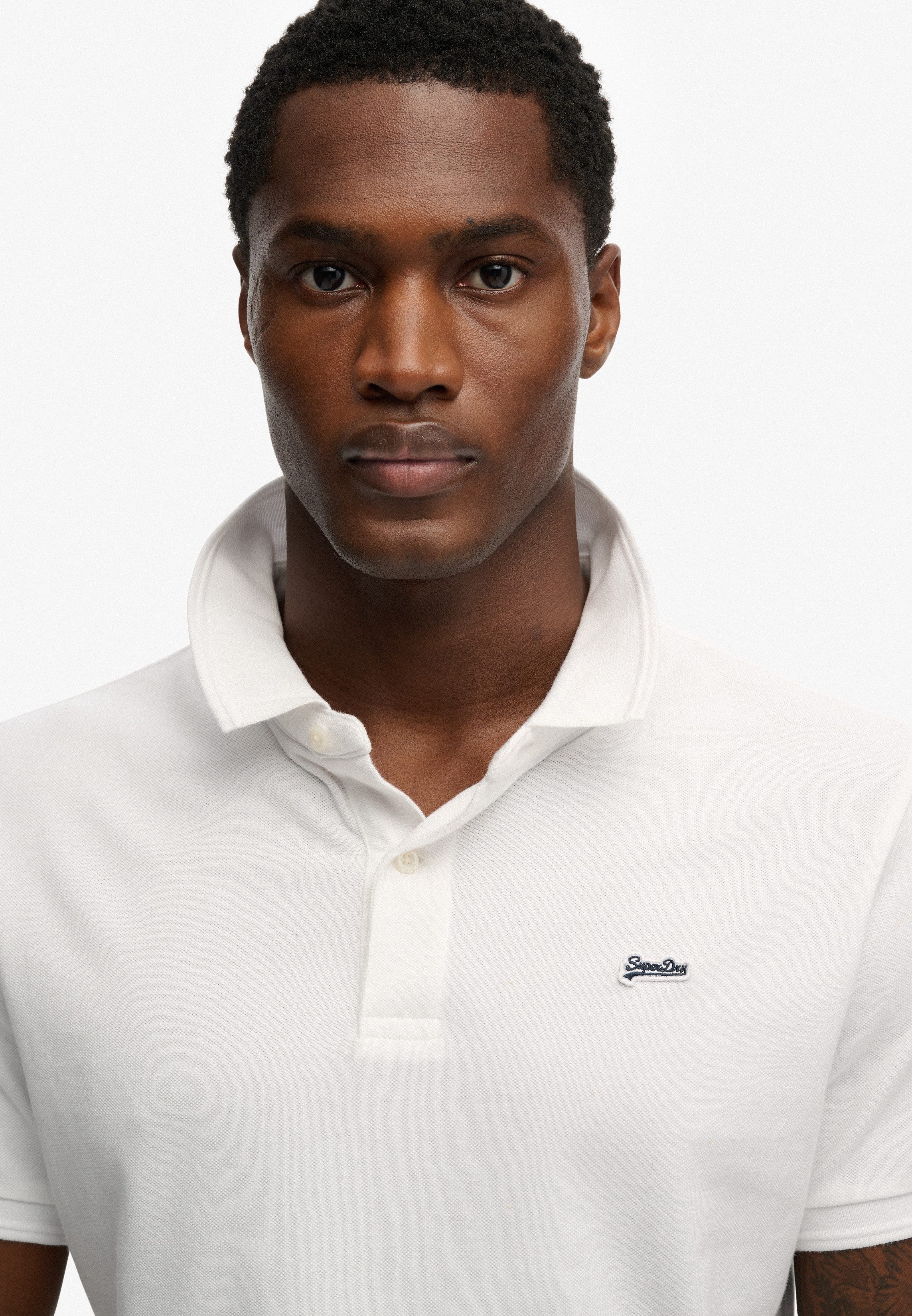 Superdry Poloshirt CLASSIC PIQUE POLO Baumwolle, relaxed fit – Bild 4 von 5