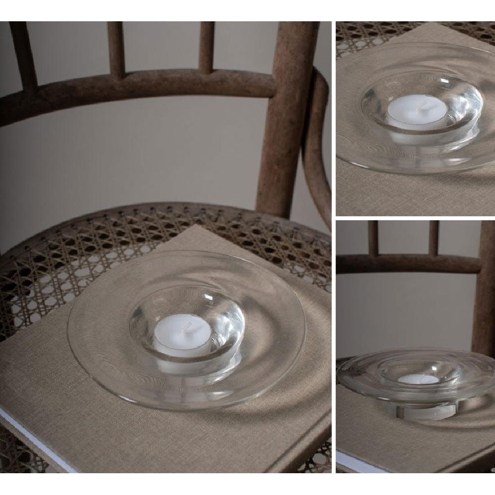Storefactory Kerzenhalter Teelichthalter Sandvad Glas