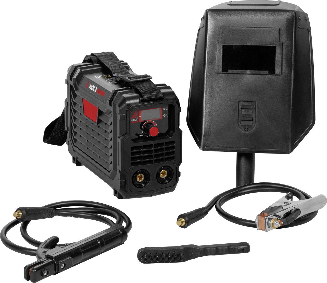 Holzmann Elektroschweißgerät Holzmann Mini Elektroden Inverter Schweissanlage