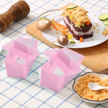 KÜLER Sushi-Roller Onigiri-Form,Sushi-Herstellungsset,Bento-Sushi-Teller,DIY-Onigiri