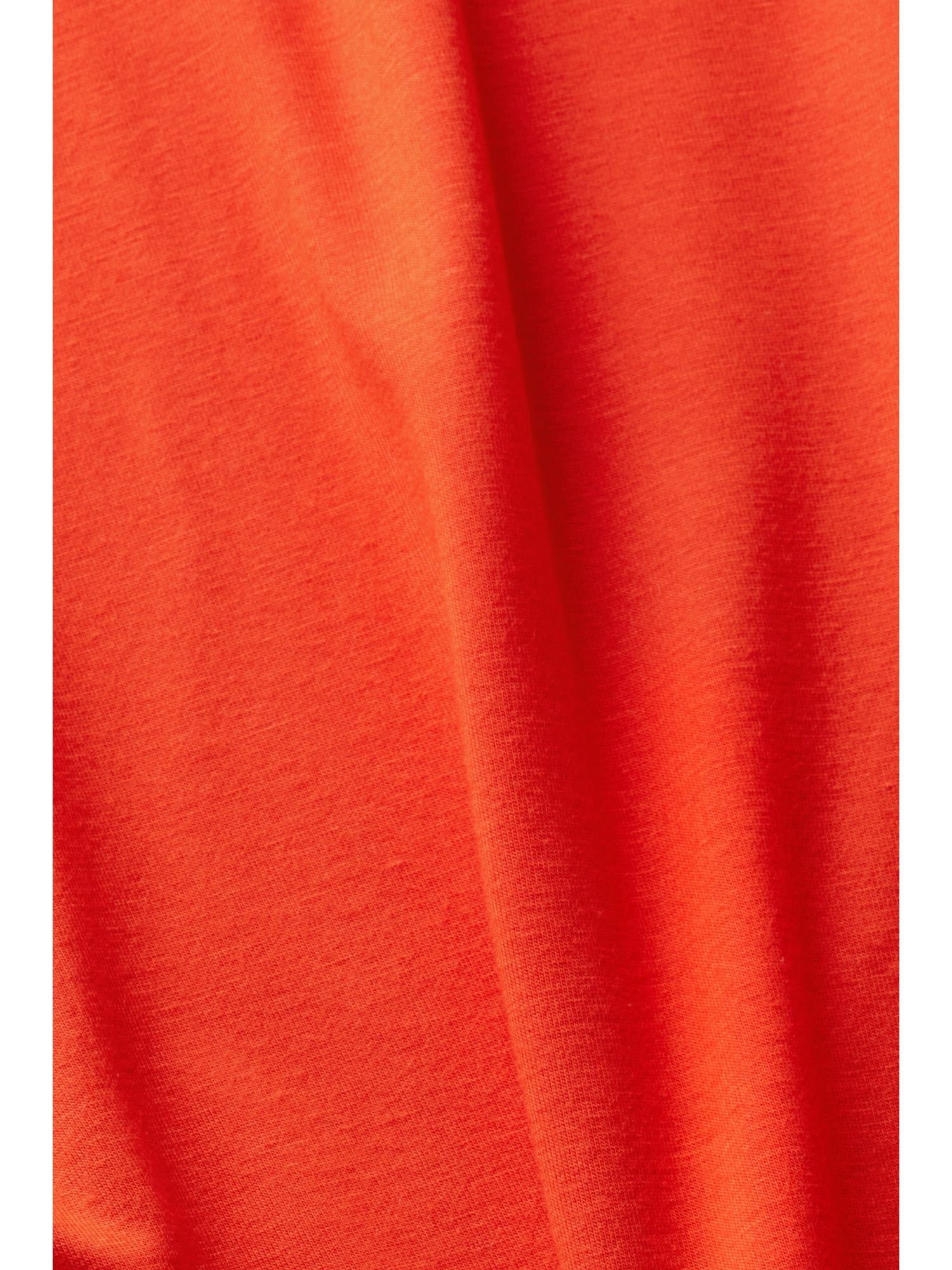 RED (1-tlg) Longsleeve Fit Relaxed Esprit Langarmshirt