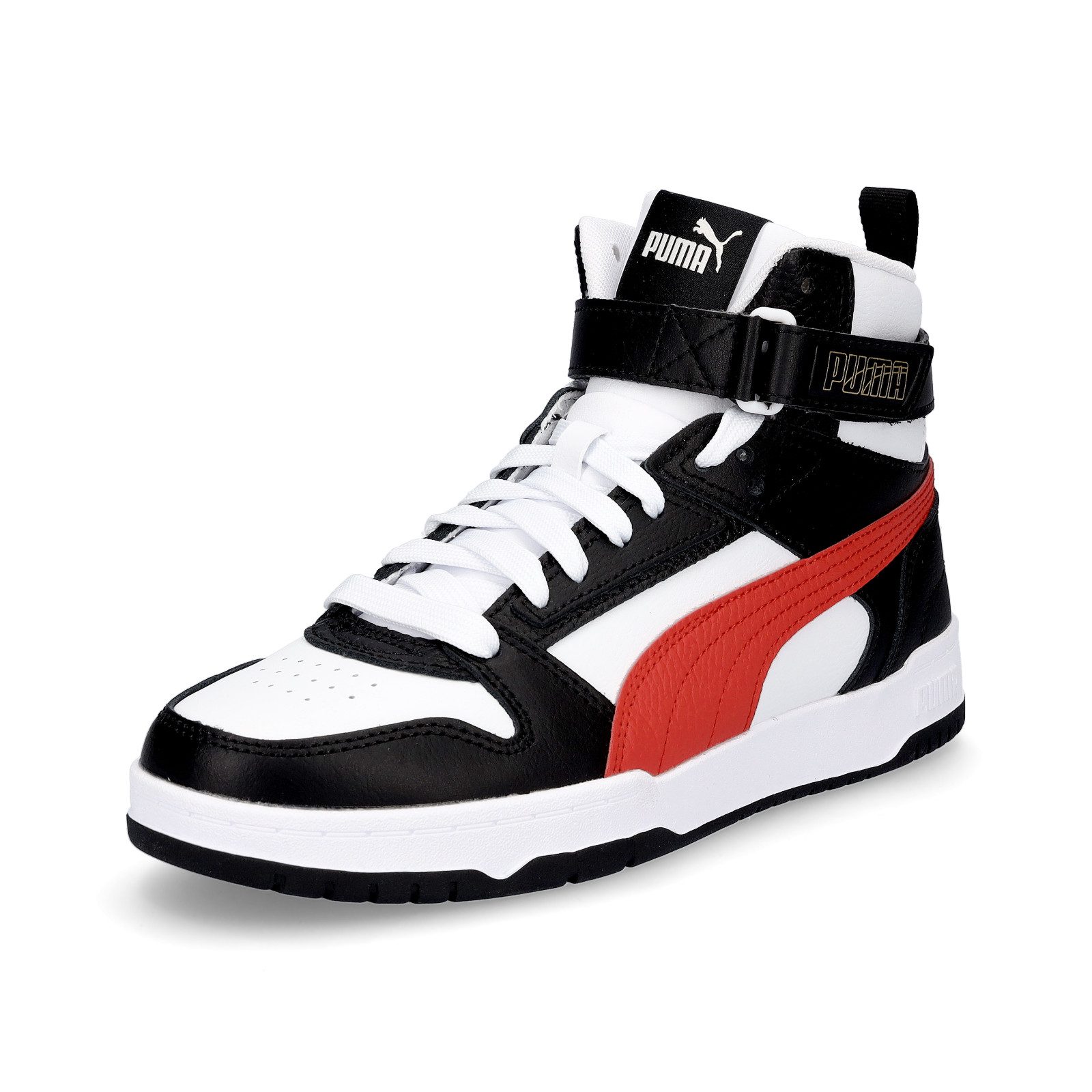 PUMA Puma Unisex High Top Sneaker RBD Game weiß schwarz rot Sneaker