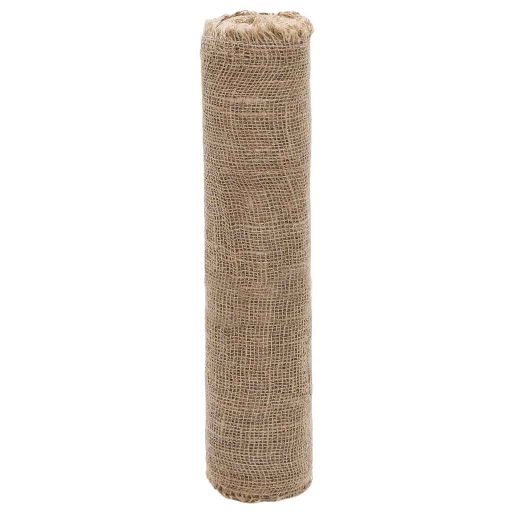 vidaXL Joggingleine Juterolle 0,5 x 5 m 100 % Jute 200 g/m², Jute
