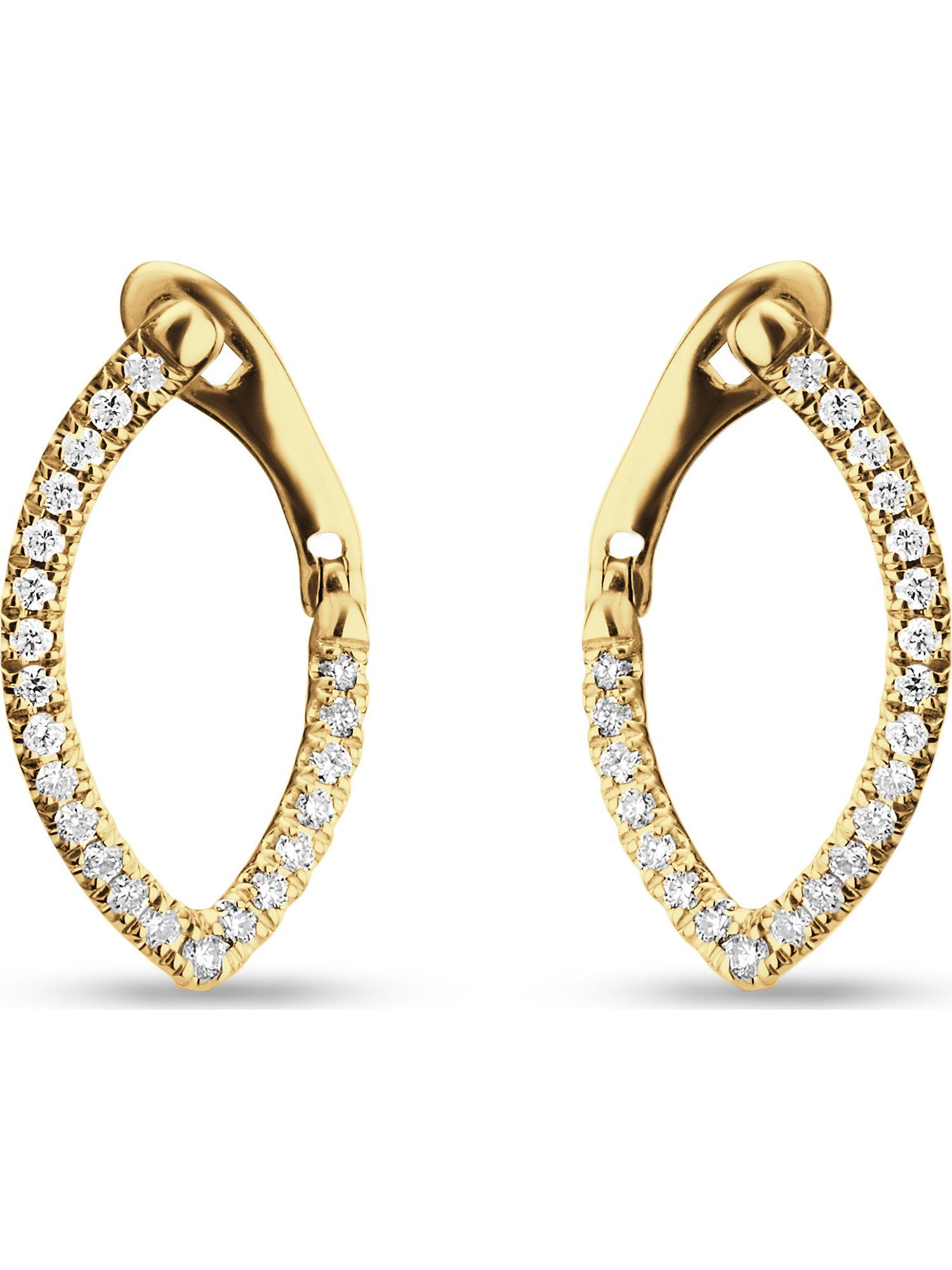CHRIST Paar Creolen »CHRIST Damen-Creolen 44 Diamant« (Paar) online kaufen  | OTTO