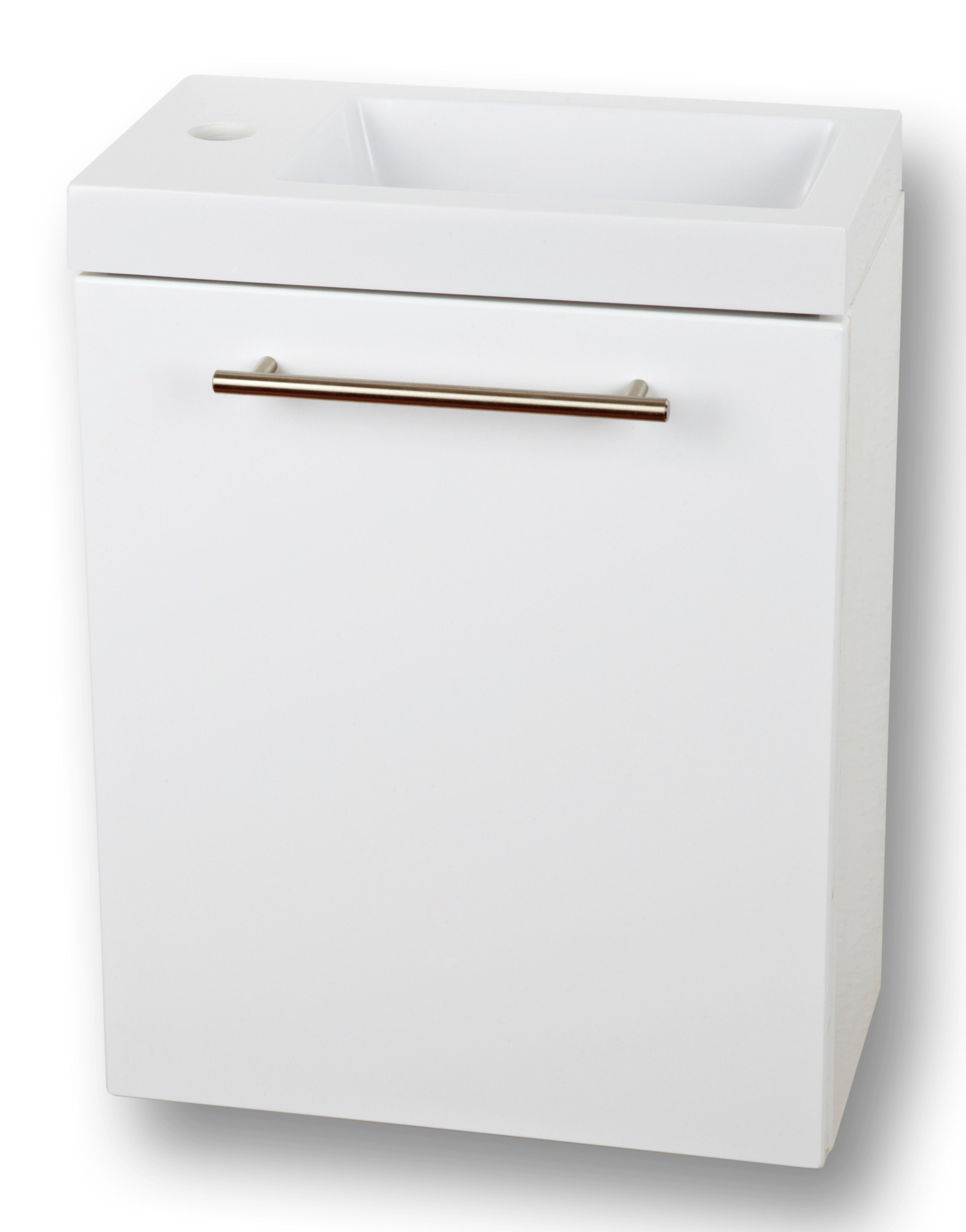 Sanotechnik Waschtisch Fantasy, inkl. Waschbecken 40x22x12 cm