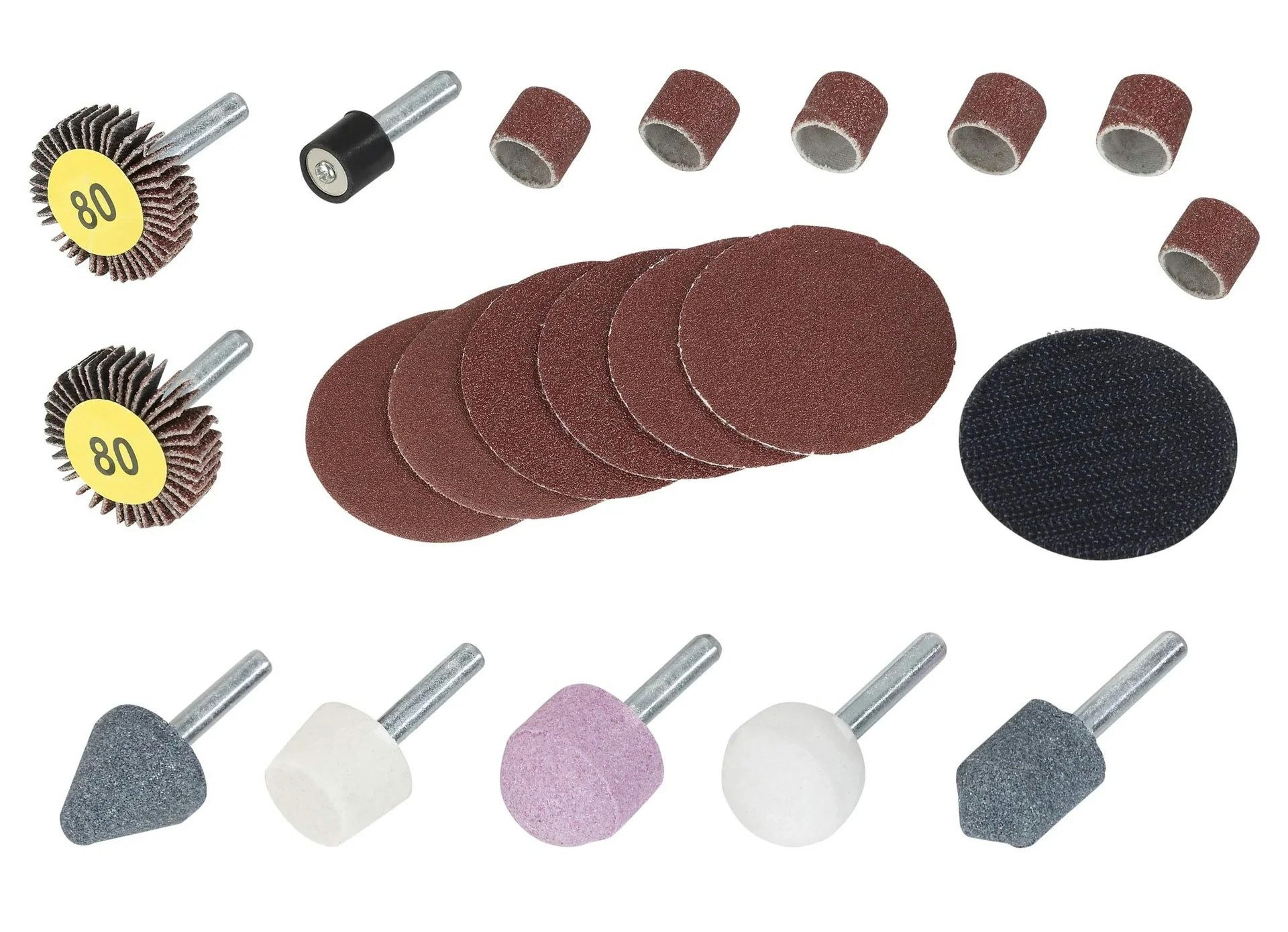 Westfalia Werkzeug Schleifpapier Schleif-Set 21-teilig