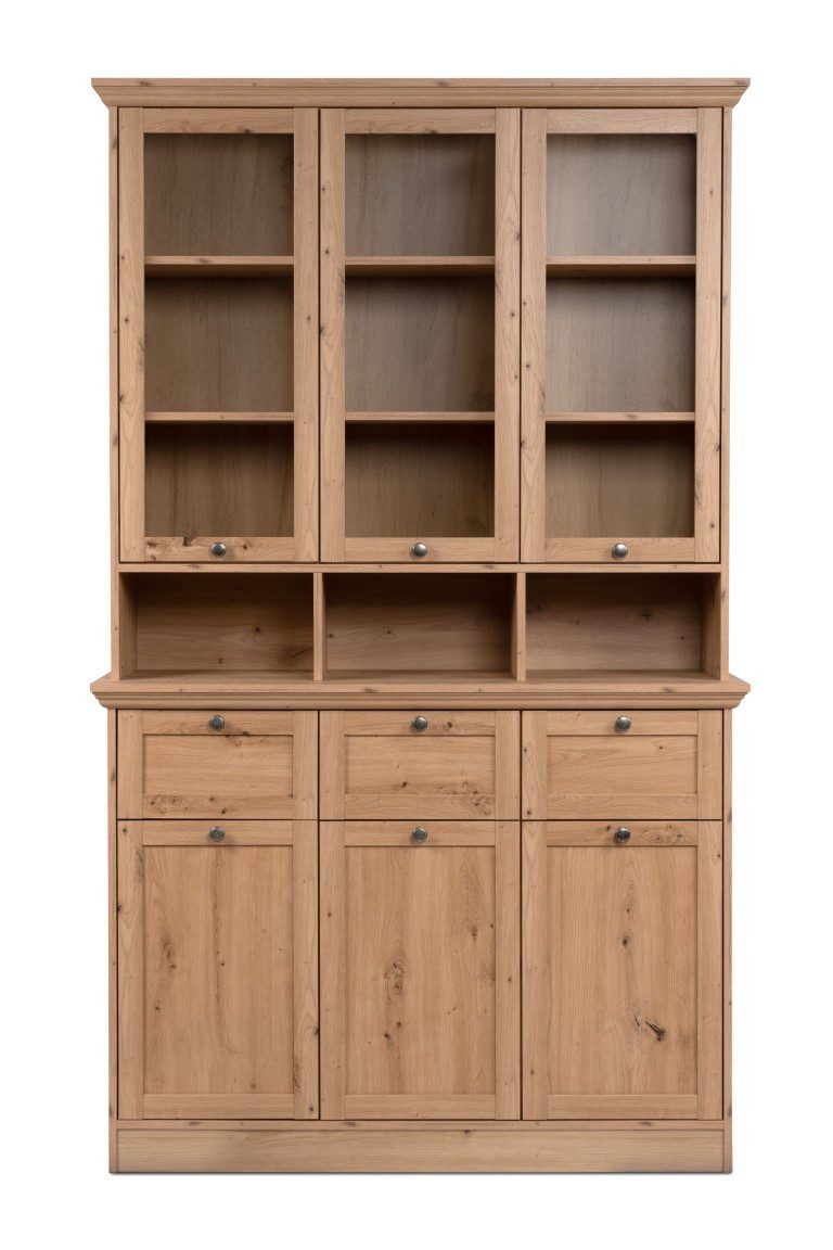 Finori Vitrine Buffetschrank Anrichte Timber, Artisan Oak