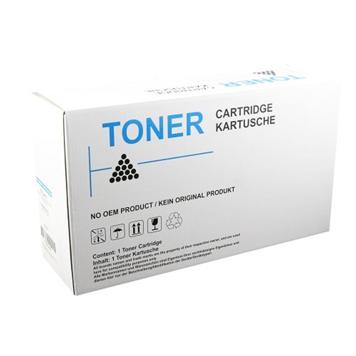 ABC Tonerkartusche, Kompatibler Toner für Utax 613510010 Schwarz CD 1435 1445 1455 3555 i