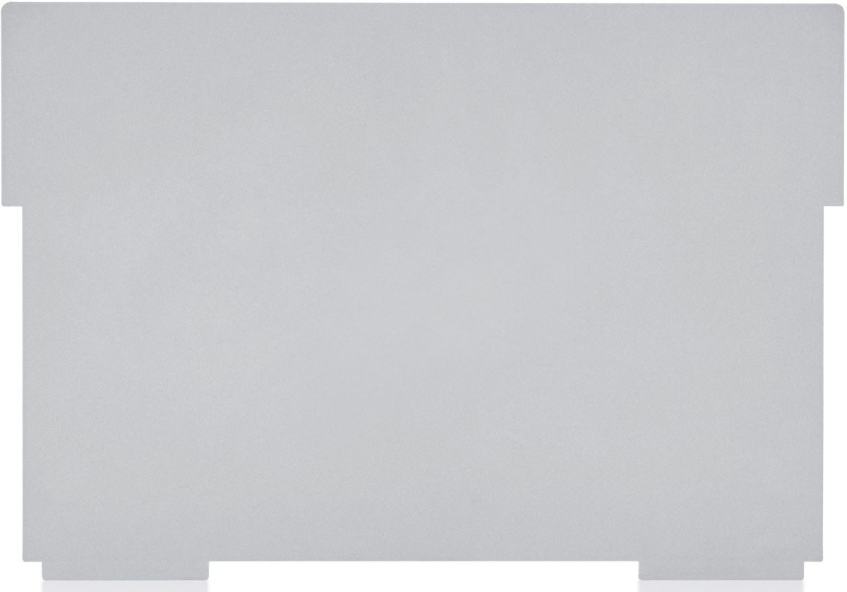 STYRO Karteikasten Schwenkplatte A4 quer öko-grau VE=2 Stück