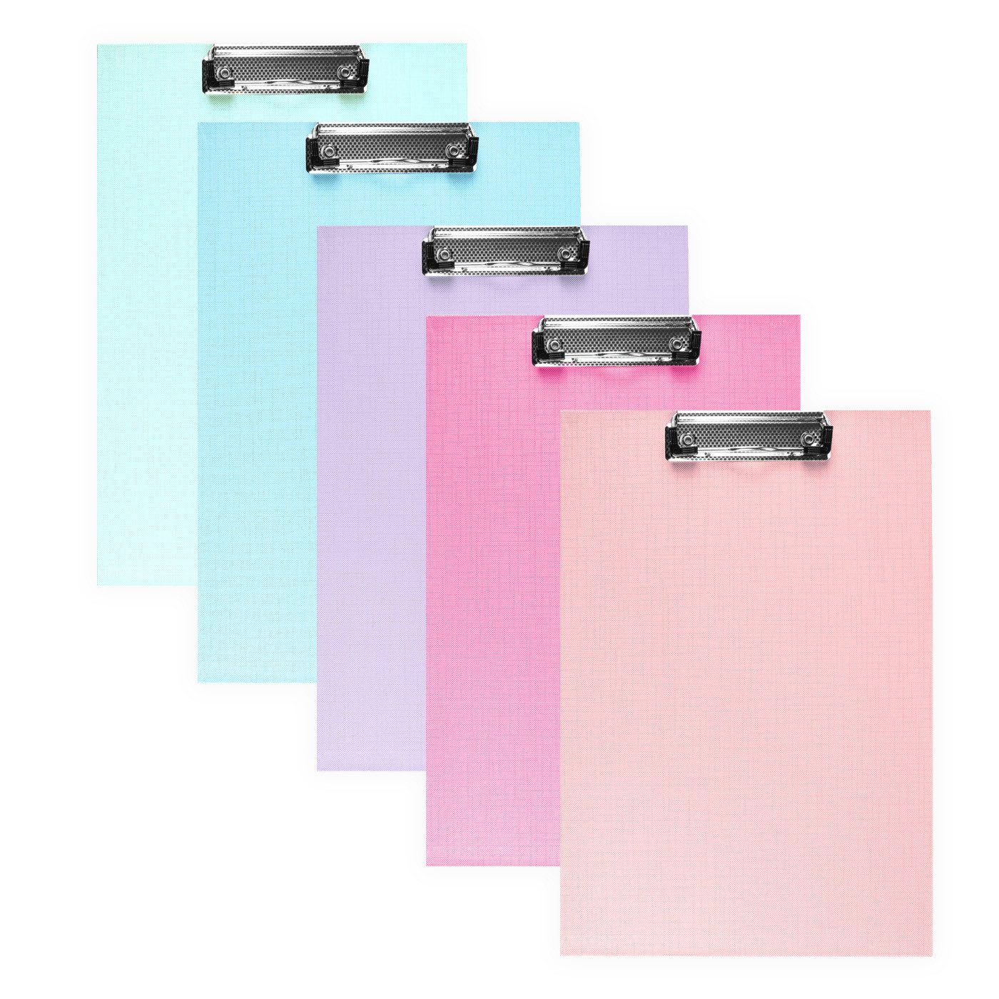 mixed24 Schreibmappe 10 Stück A4 Klemmbretter Schreibunterlage mit Metallkl günstig online kaufen