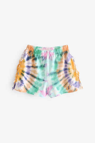 Next Sweatshorts Batik-Shorts mit Fransen (1-tlg)