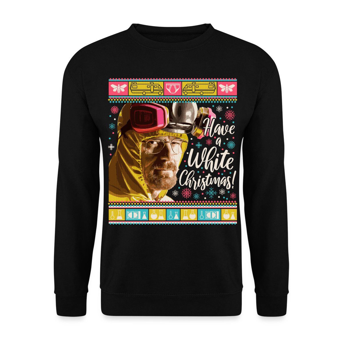 Spreadshirt Sweatshirt Breaking Bad Have A White Christmas Weihnachten Unisex Pullover (1-tlg)