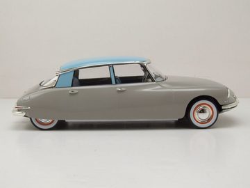 Norev Modellauto Citroen DS 19 1956 grau hellblau Modellauto 1:18 Norev, Maßstab 1:18