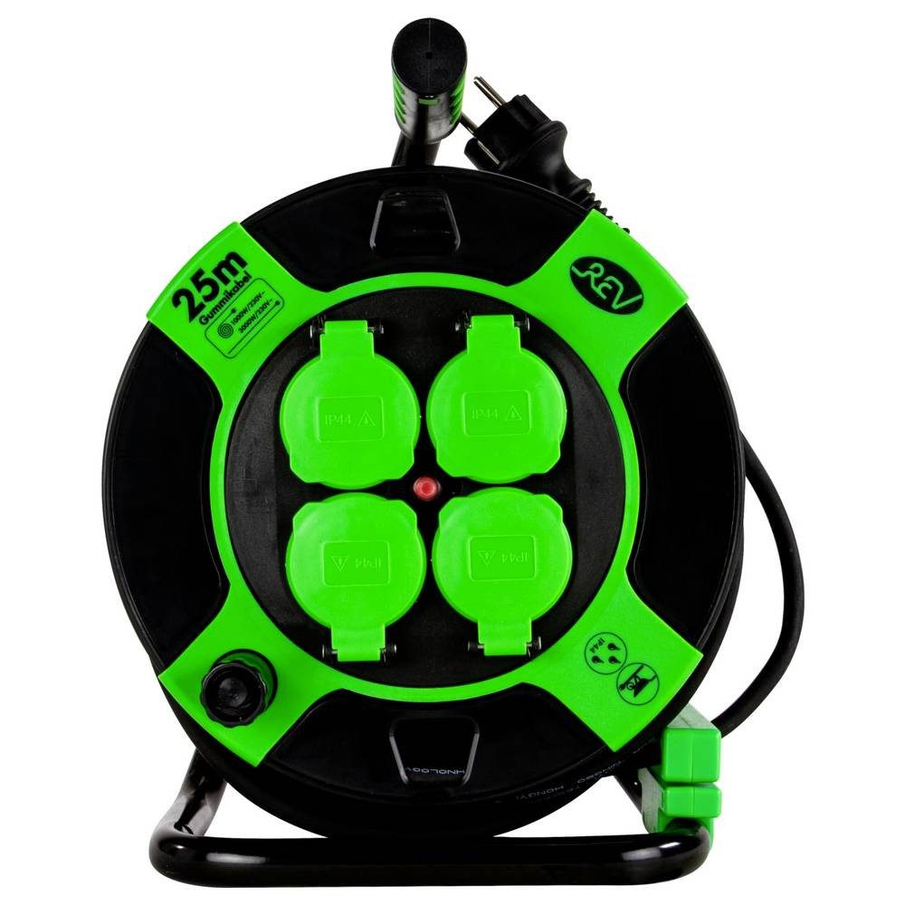 REV Kabeltrommel Kunsstoff 25 m 0010215412 Kabeltrommel