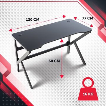 CLP Schreibtisch Lewiston LED, Gaming, Beleuchtung & Fernbedienung