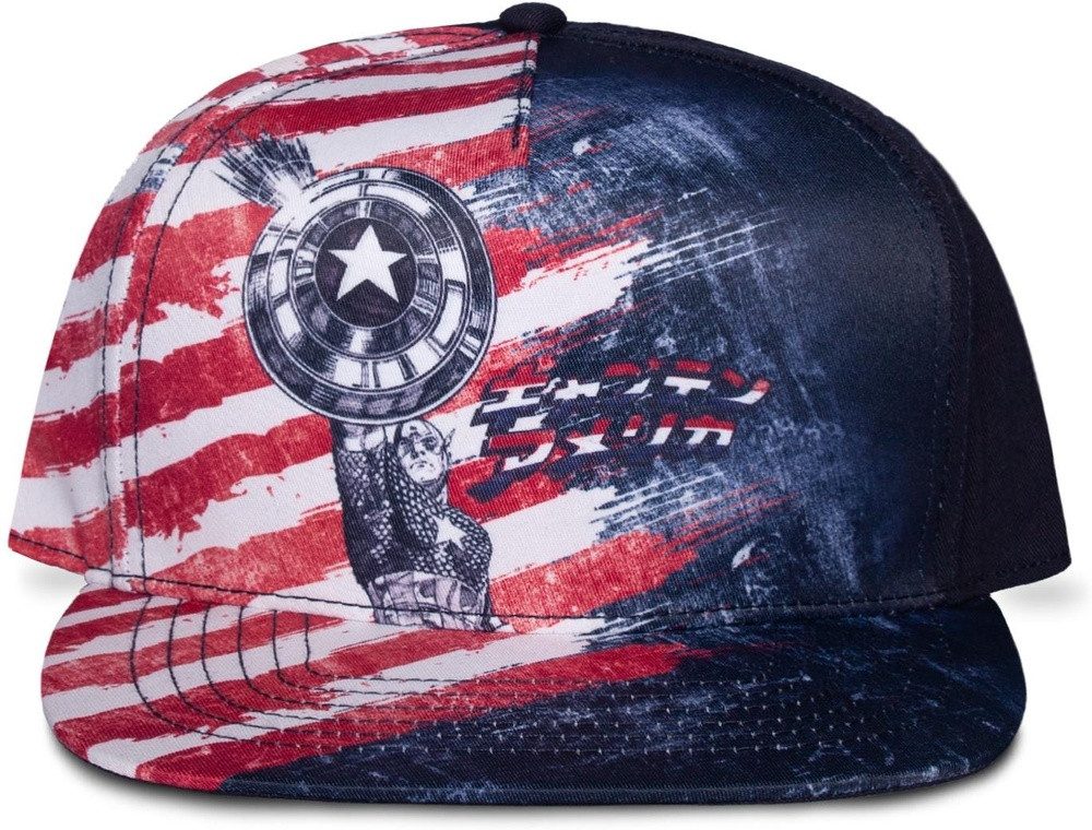 Captain America Snapback Cap Captain America - Captain Snapback Cap