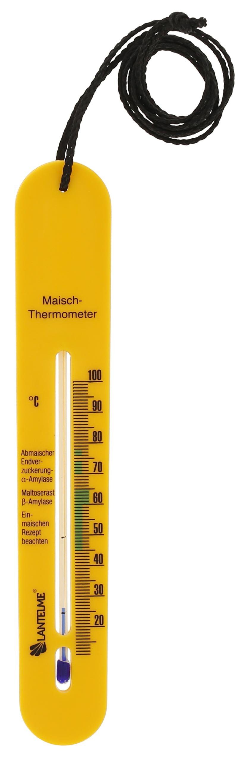 Lantelme Kochthermometer Maische Würze Thermometer Maischethermometer Weinherstellung, 1-tlg., zum Bierbrauen Schnaps Wein Herstellung
