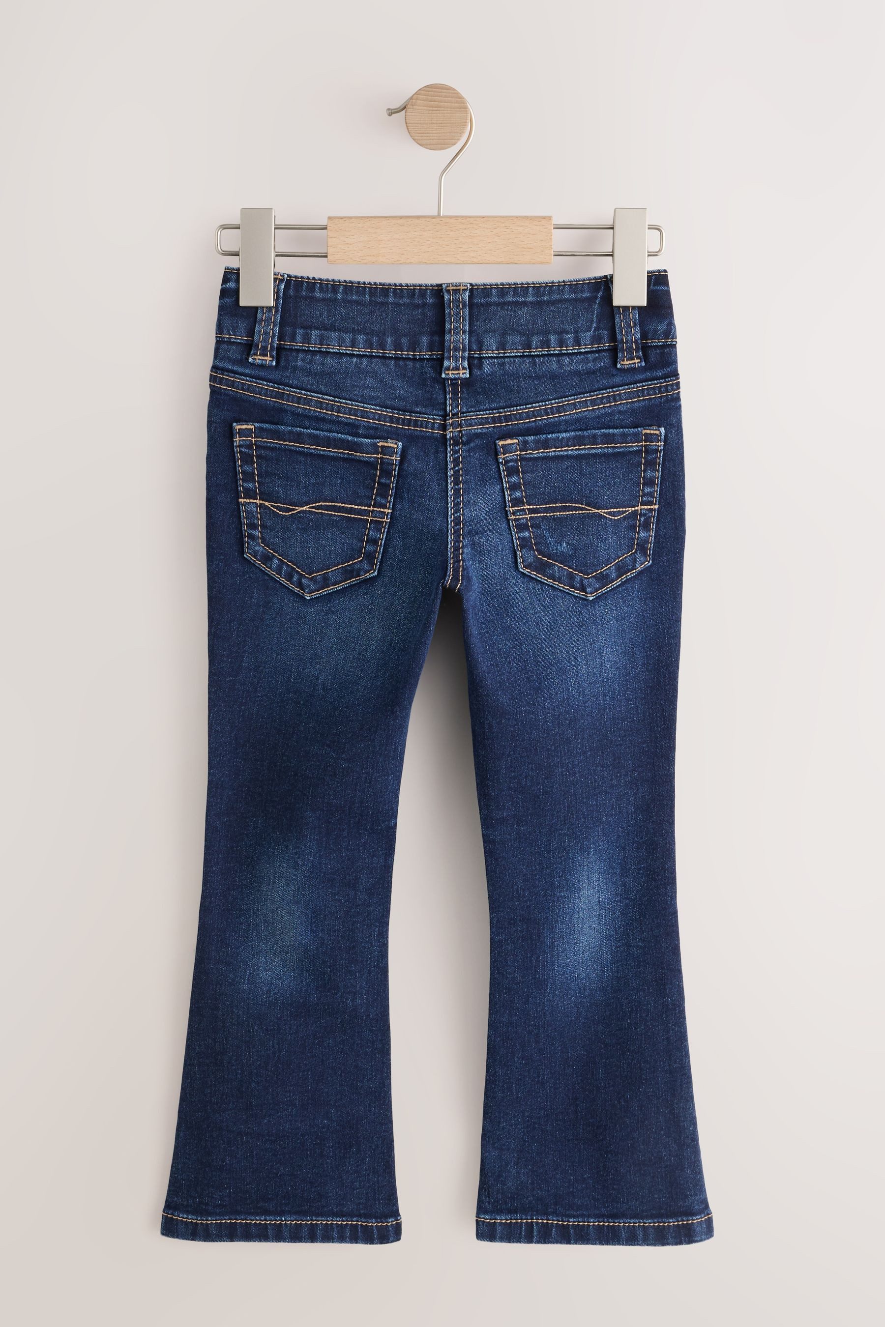 Next Schlagjeans Schlagjeans mit niedrigem Bund (1-tlg) – Bild 2 von 4