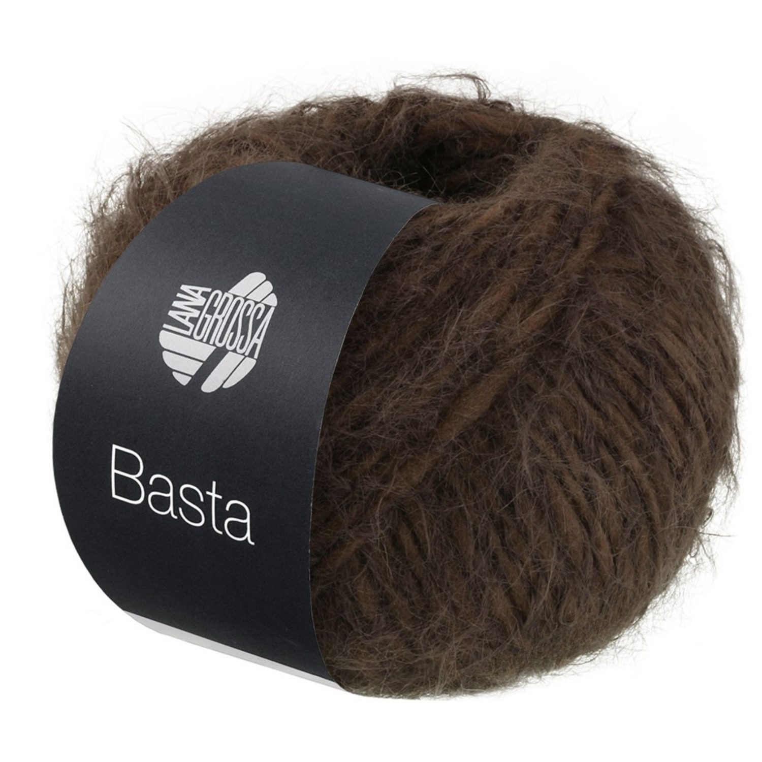 LANA GROSSA BASTA Häkelwolle, 100 m (Garn im Fake Fur Look mit Franseneffekt), 50 g