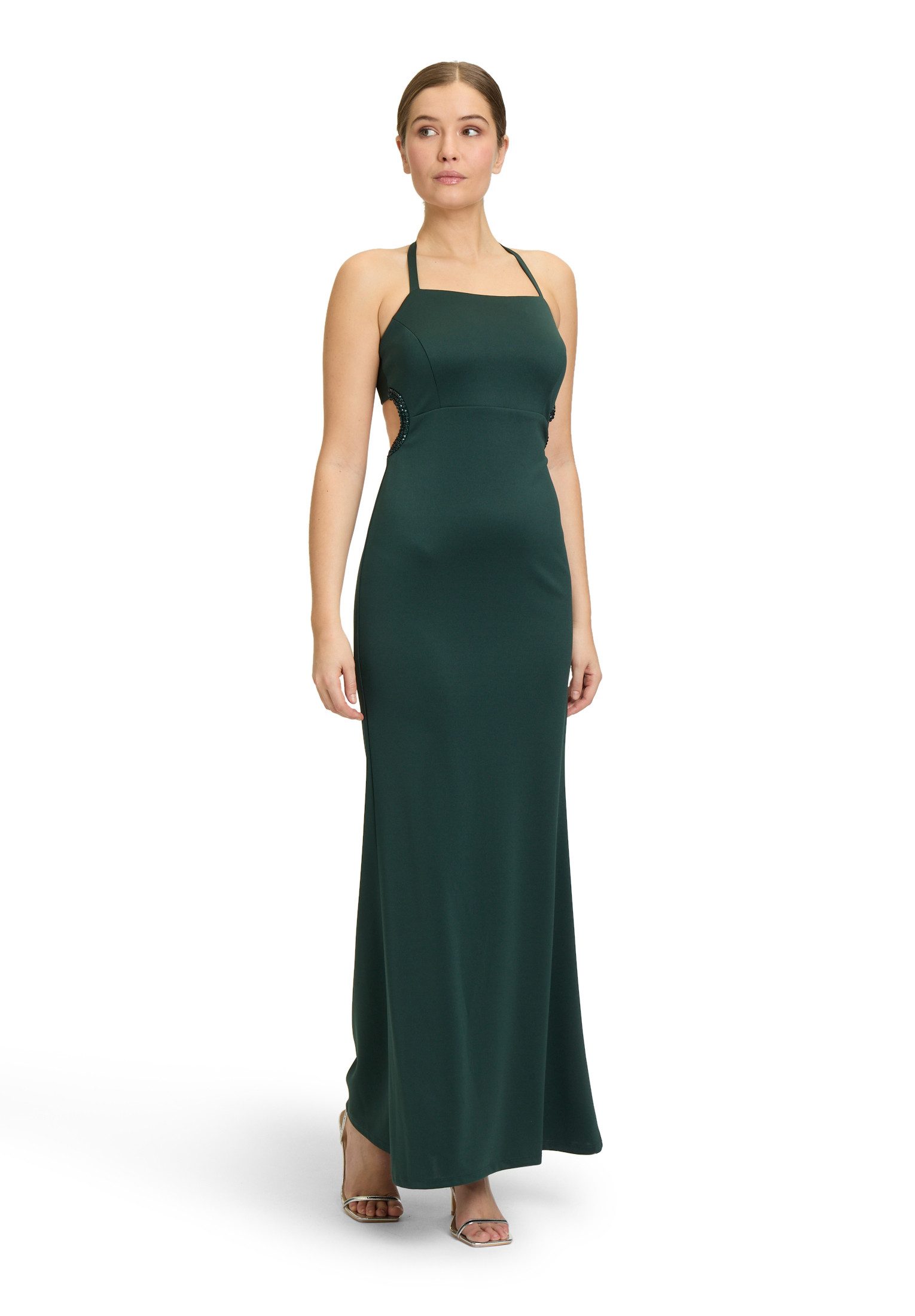 Vera Mont Abendkleid "Vera Mont Damen Abendkleid mit Effektgarn", Zierstein günstig online kaufen