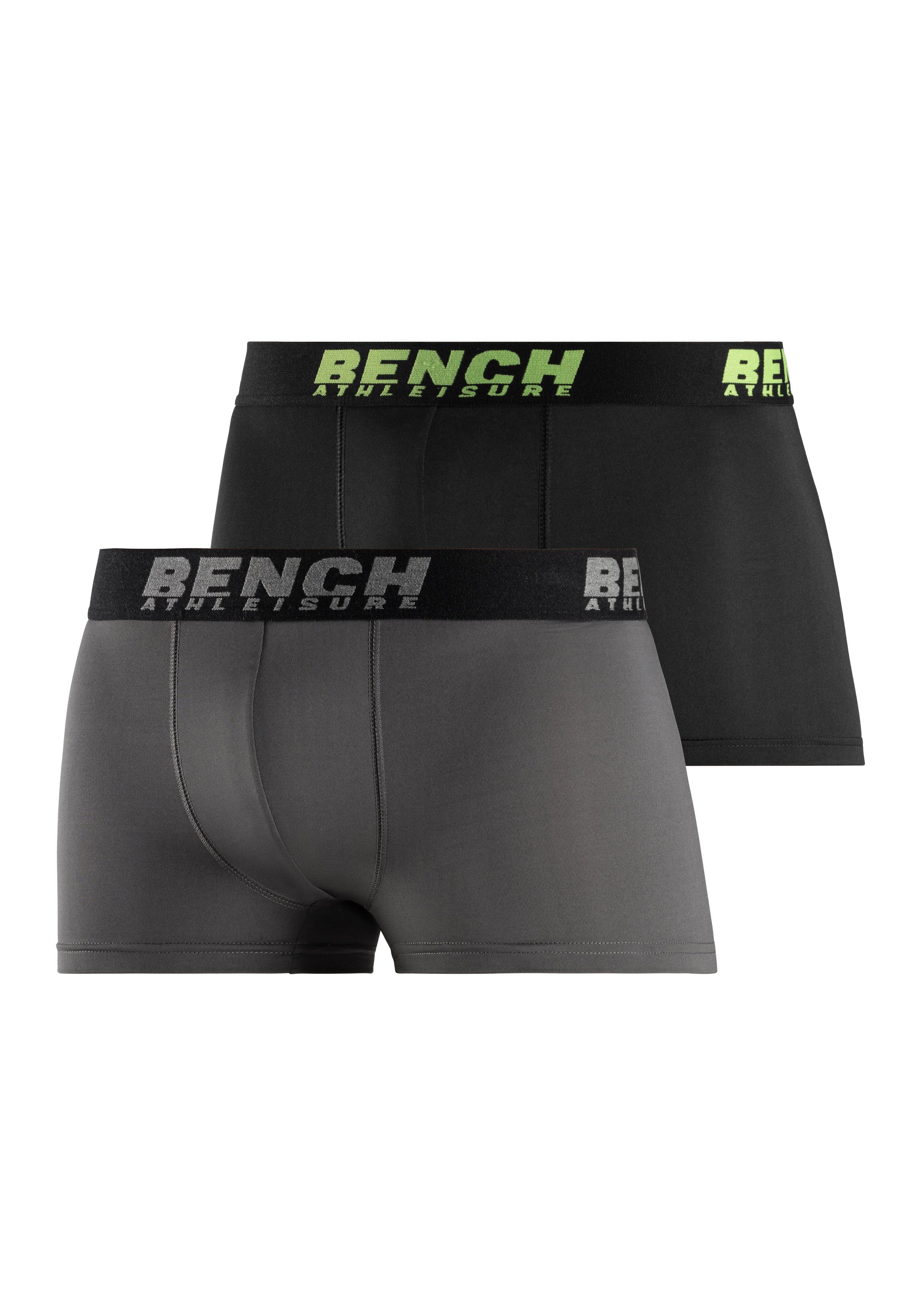 Bench. Funktionsboxer (Packung, 2-St) sportive aus Microfaser-Qualität Optik