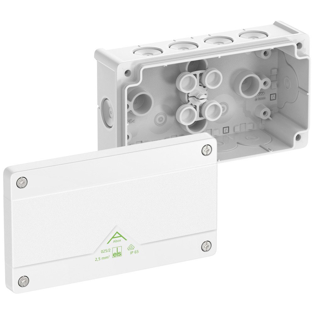 SPELSBERG Verteilerbox Spelsberg 80210201 Abzweigkasten (L x B x H) 87 x 152 x 52 mm Weiß IP6