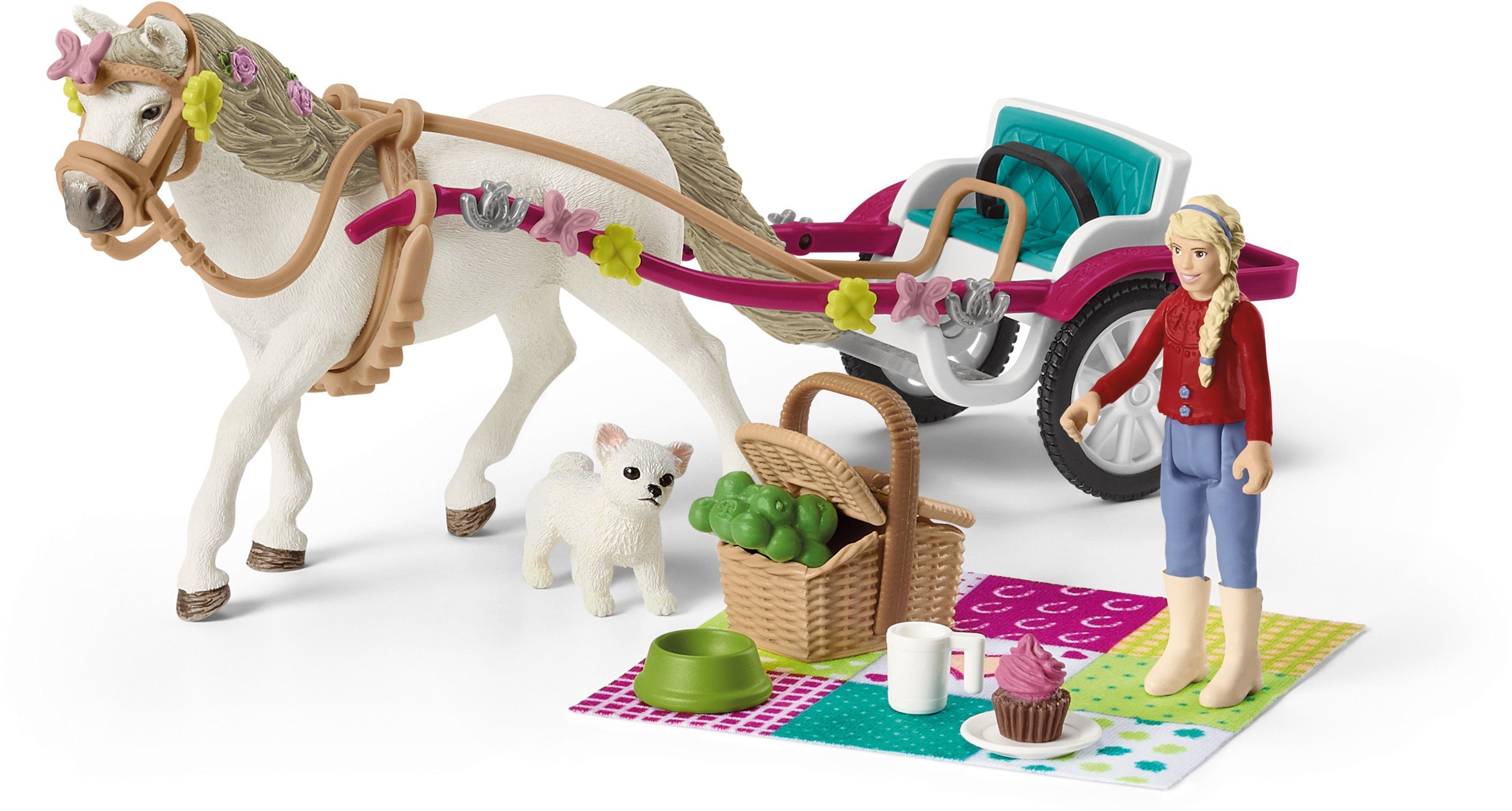 Schleich® Spielwelt HORSE CLUB, Kutsche für Pferdeshow (42467), (Set)